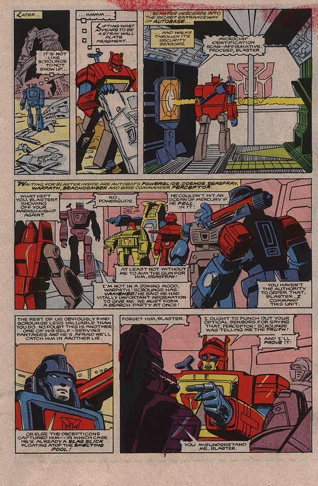 Read online The Transformers (UK) comic -  Issue #66 - 8