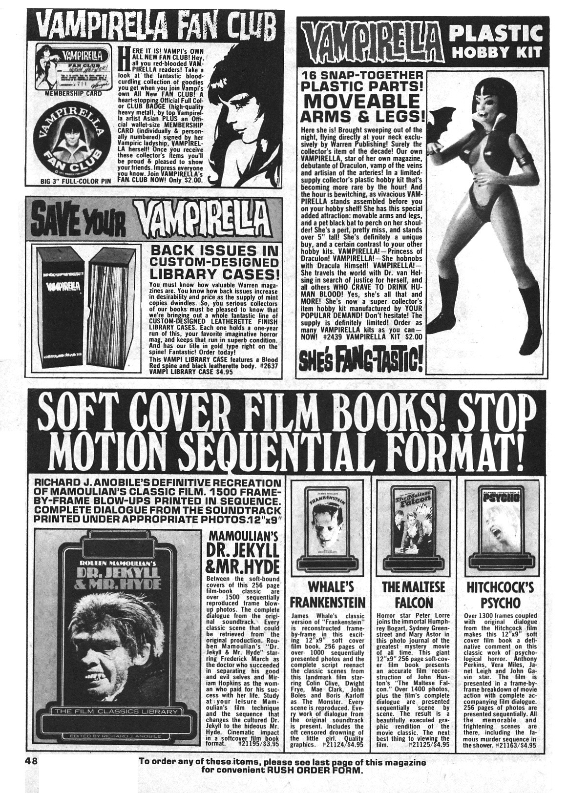Read online Vampirella (1969) comic -  Issue #48 - 48
