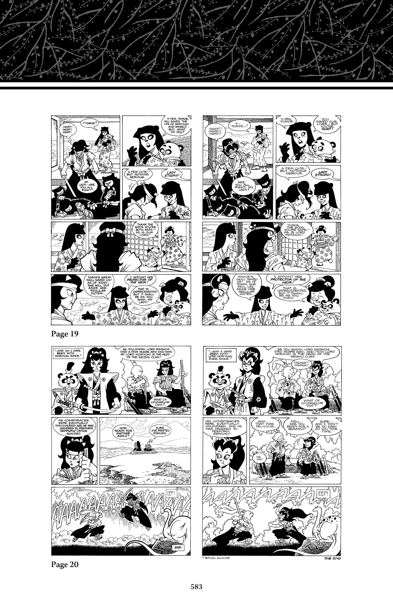 Read online The Usagi Yojimbo Saga comic -  Issue # TPB 5 - 575