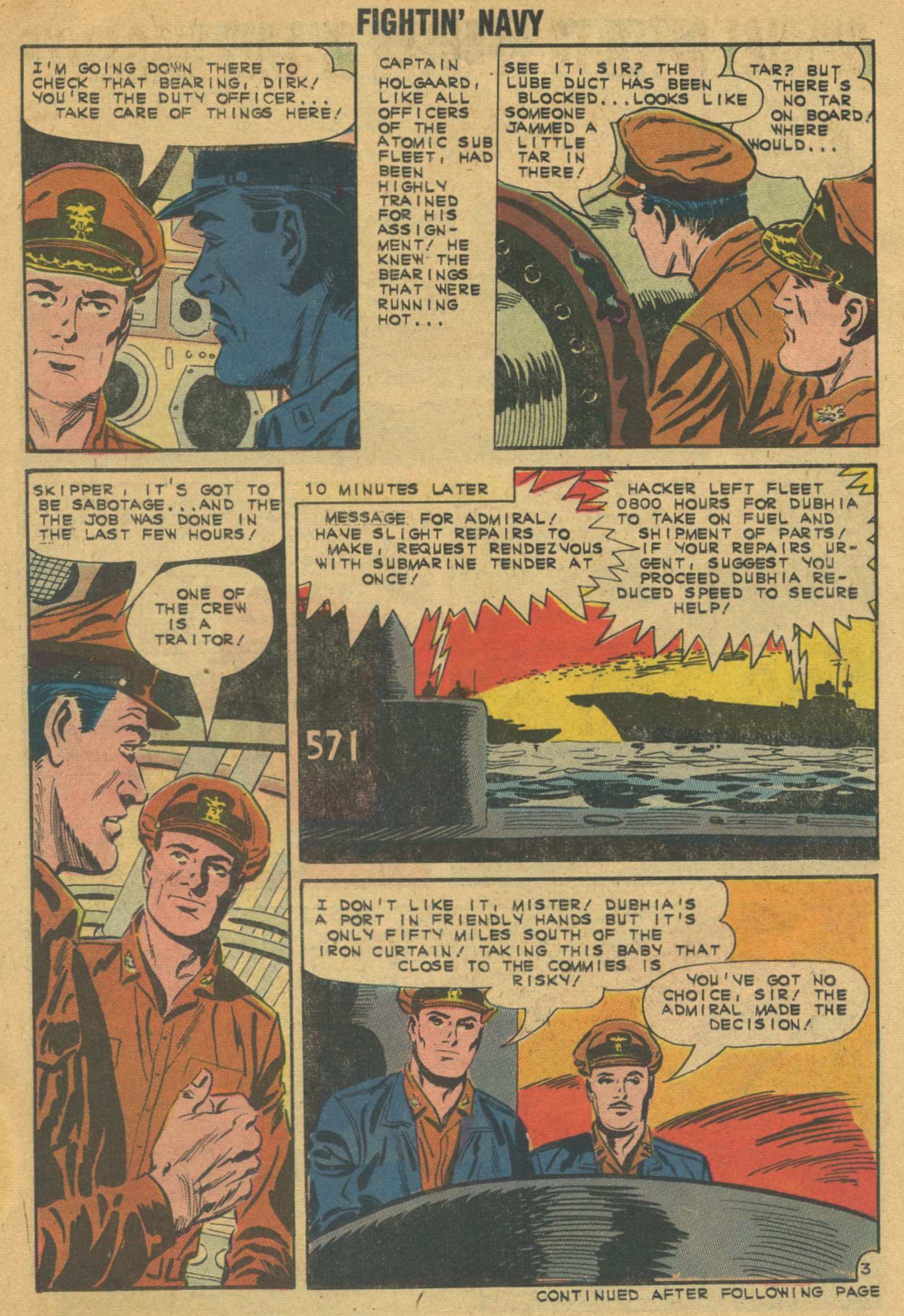 Read online Fightin' Navy comic -  Issue #103 - 14