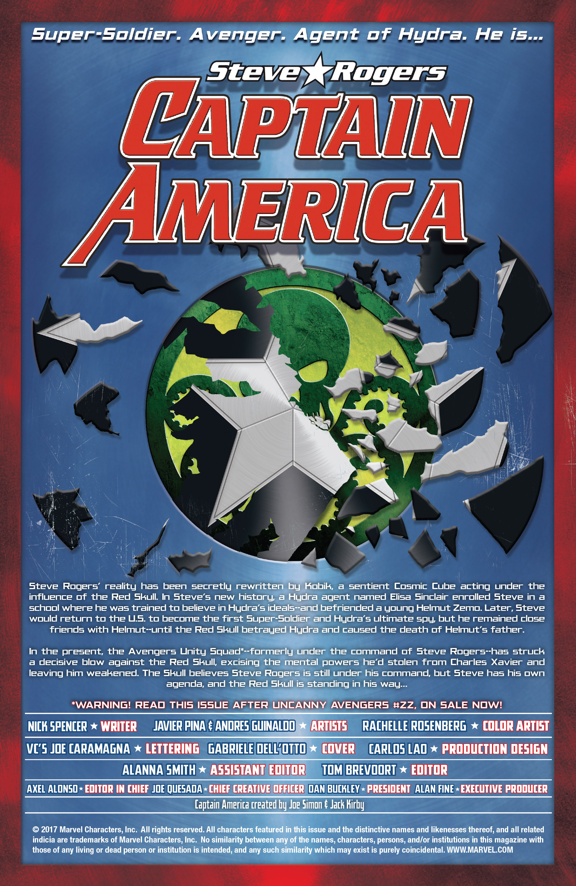 Read online Captain America: Steve Rogers comic -  Issue #15 - 2