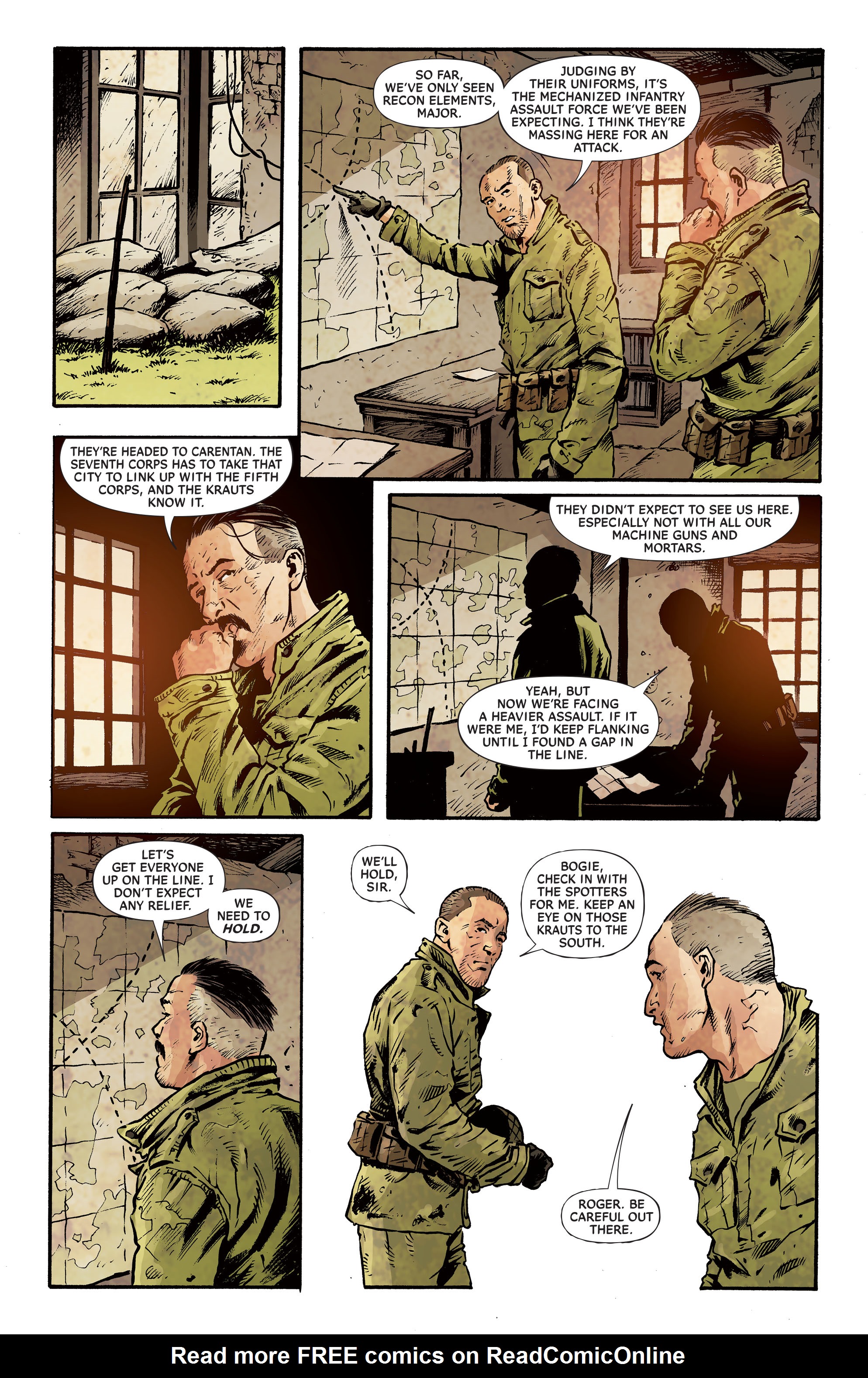 Read online Six Days: The Incredible Story of D-Day's Lost Chapter comic -  Issue # TPB - 83