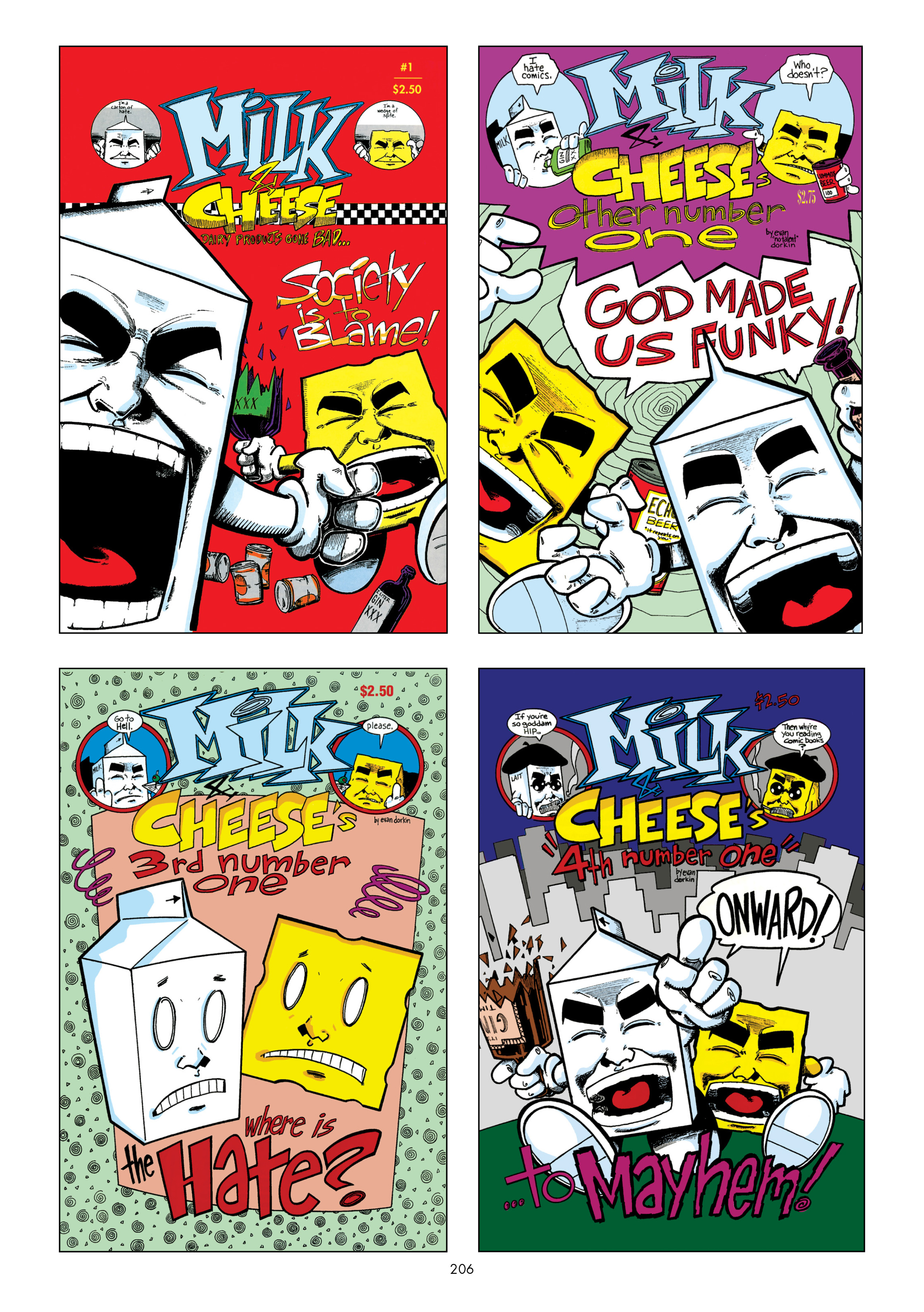 Read online Milk And Cheese: Dairy Products Gone Bad! comic -  Issue # Full - 206