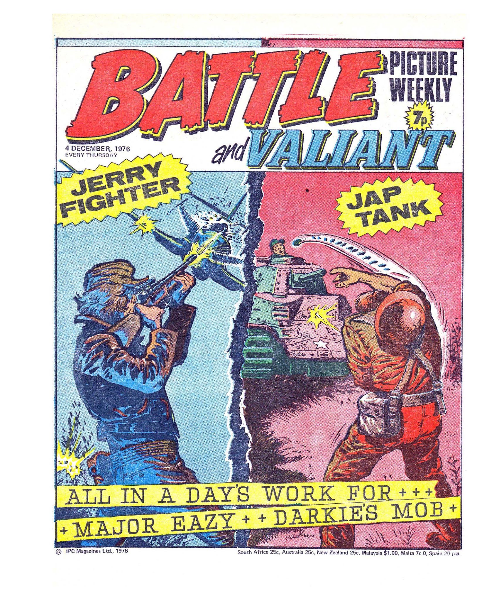 Read online Battle Picture Weekly comic -  Issue #92 - 1