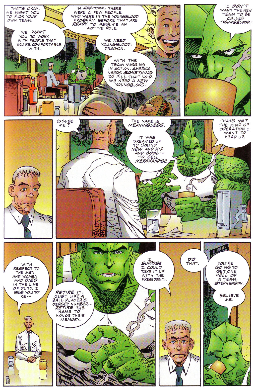 Read online The Savage Dragon (1993) comic -  Issue #40 - 17