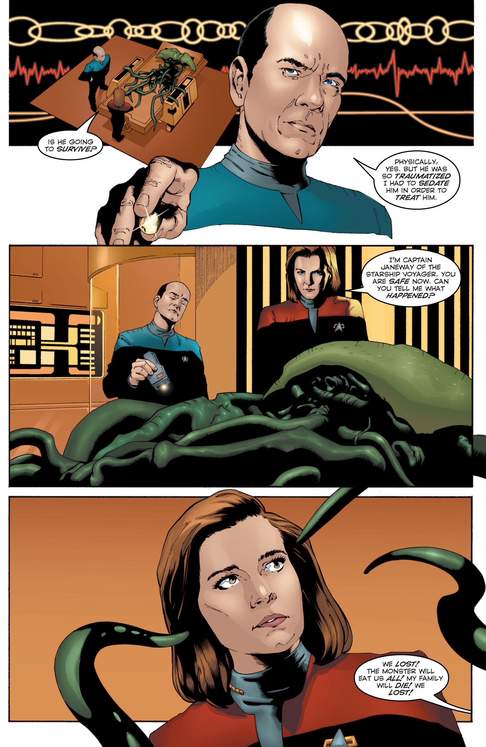 Read online Star Trek: Voyager--Encounters with the Unknown comic -  Issue # TPB - 146