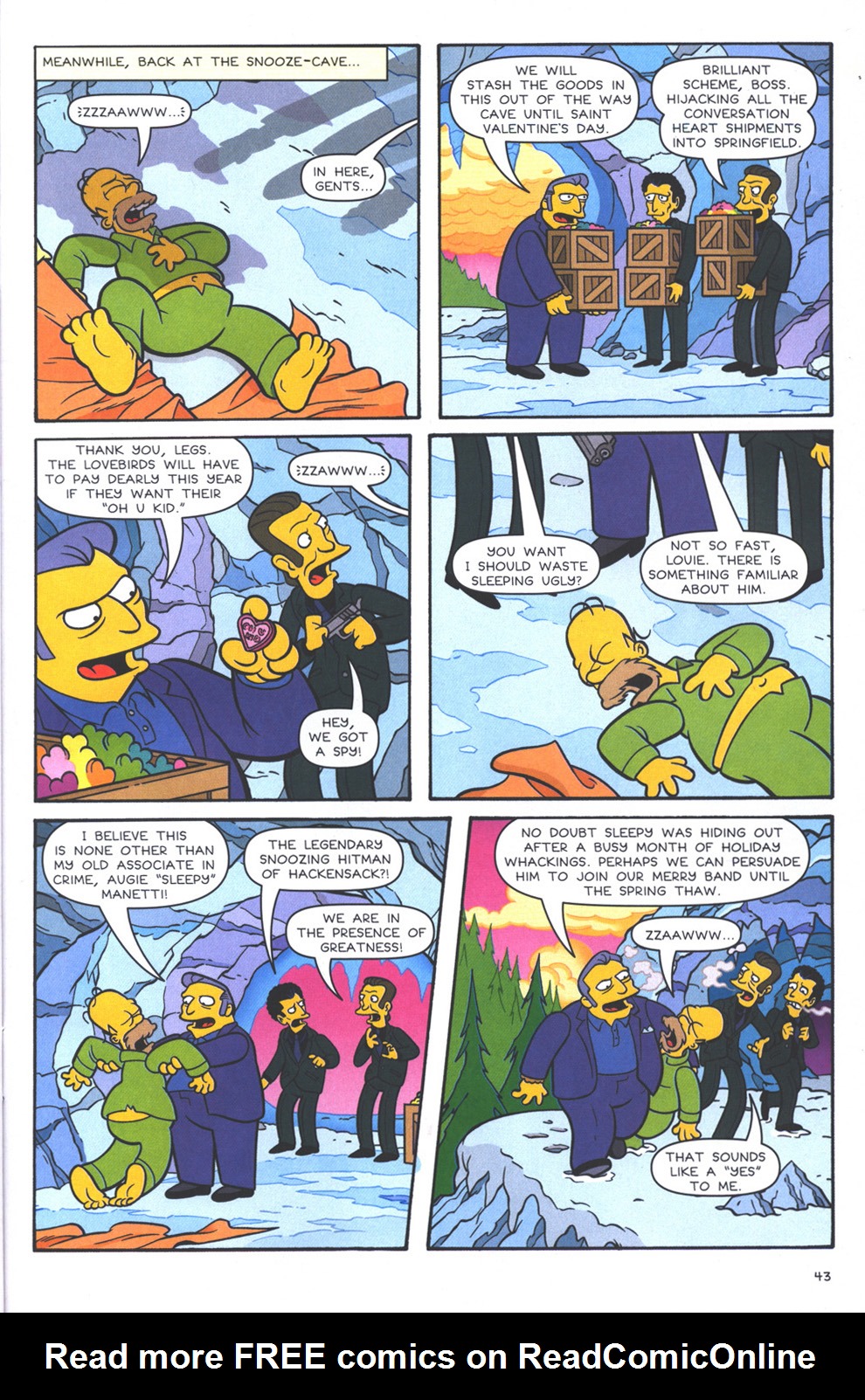 Read online The Simpsons Winter Wingding comic -  Issue #3 - 45