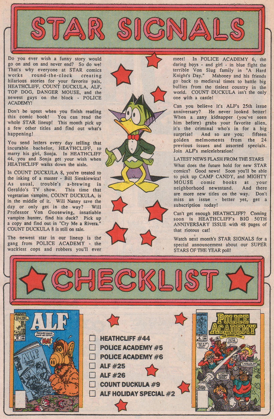 Read online Count Duckula comic -  Issue #9 - 28