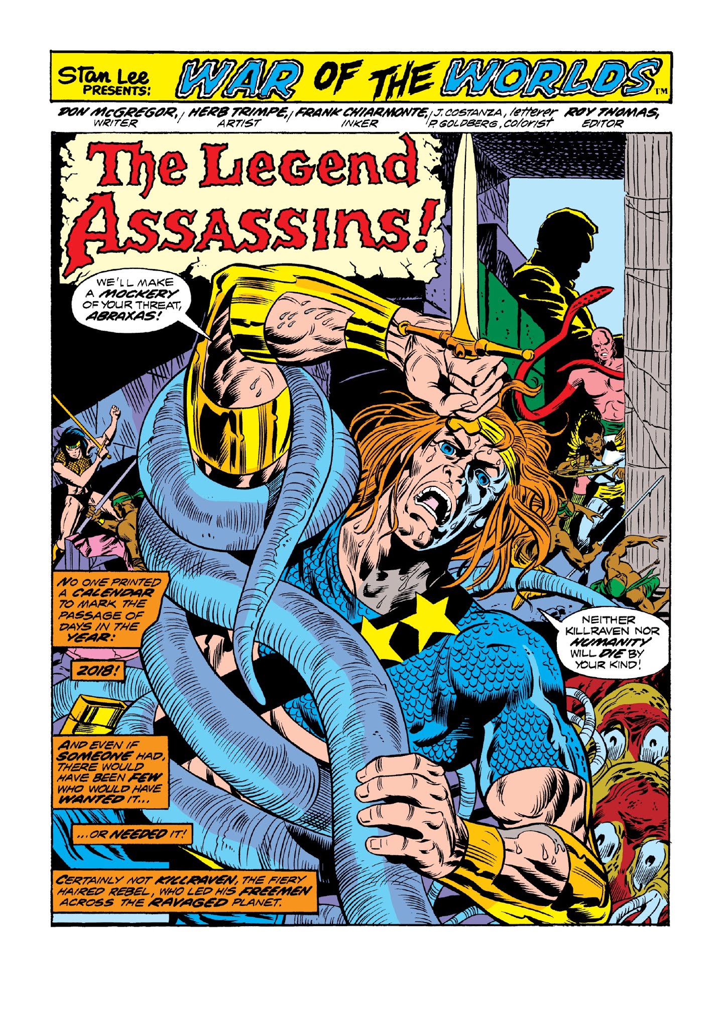 Read online Marvel Masterworks: Killraven comic -  Issue # TPB 1 (Part 2) - 10