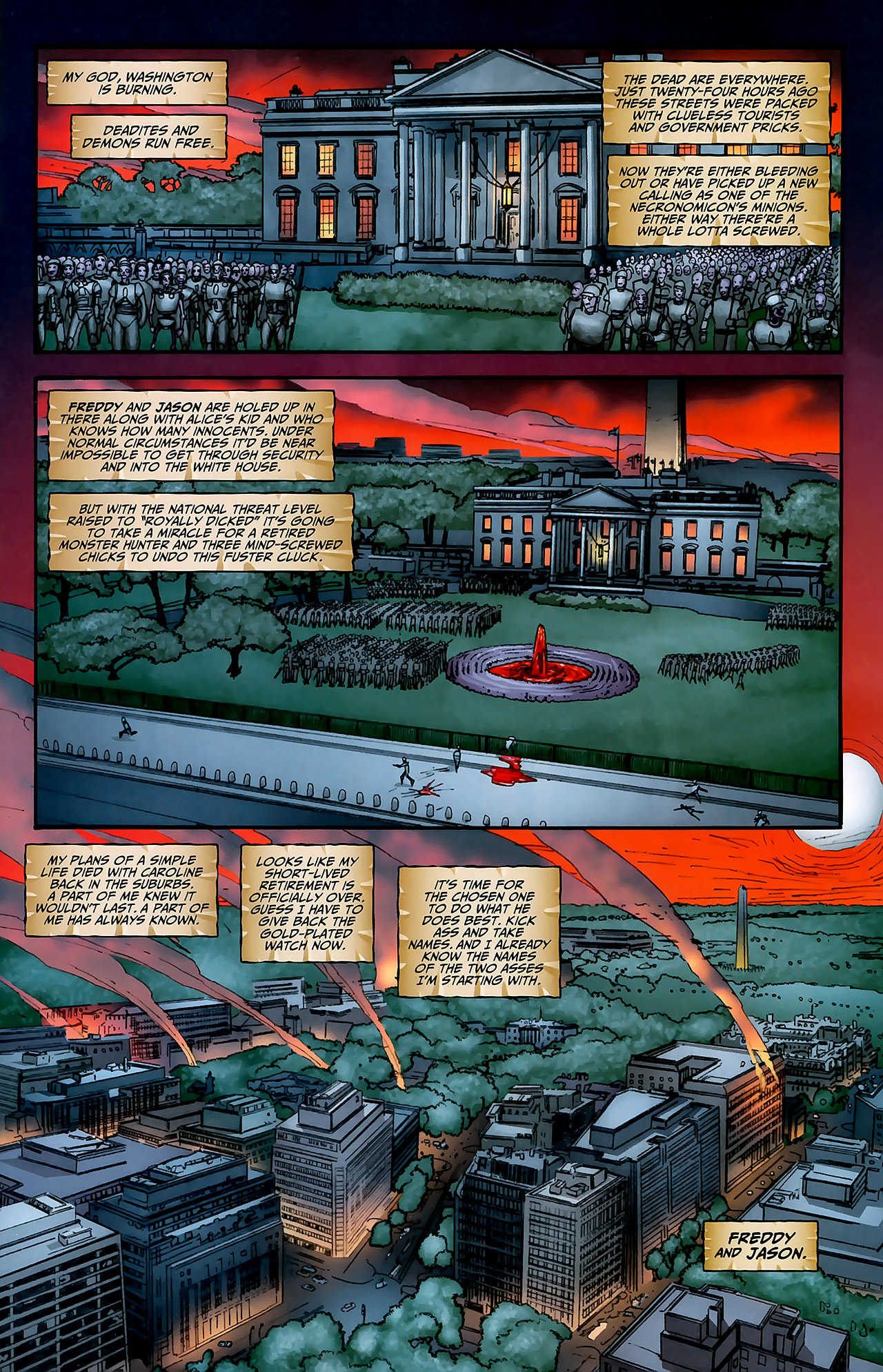 Read online Freddy vs. Jason vs. Ash: The Nightmare Warriors comic -  Issue #5 - 2