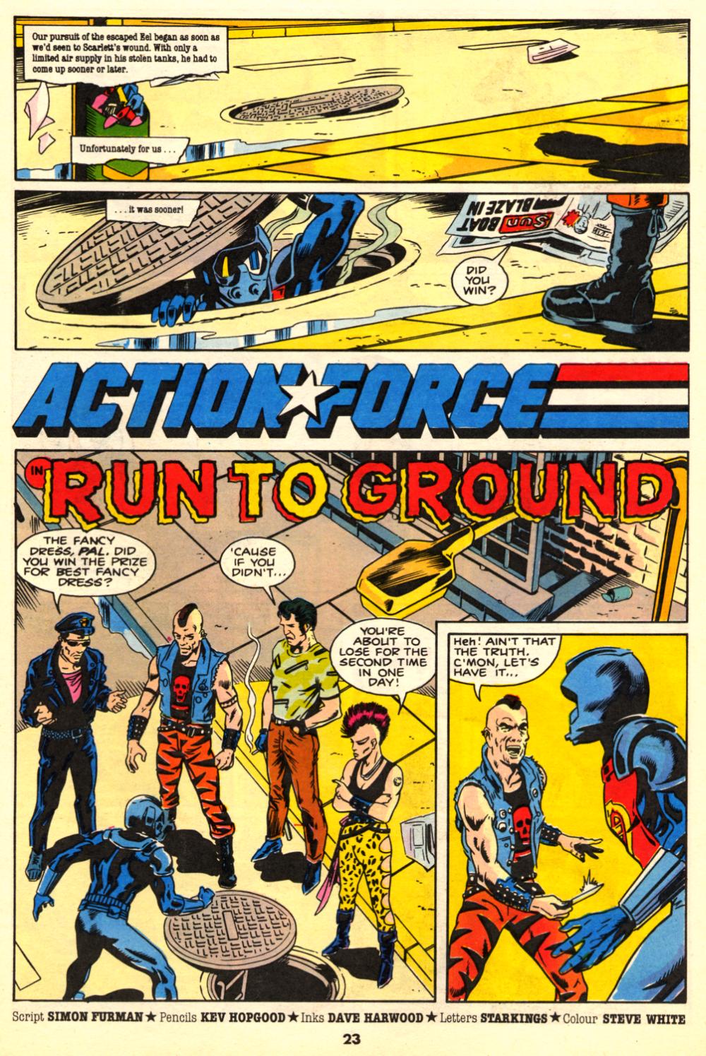 Read online G.I. Joe European Missions comic -  Issue #10 - 23