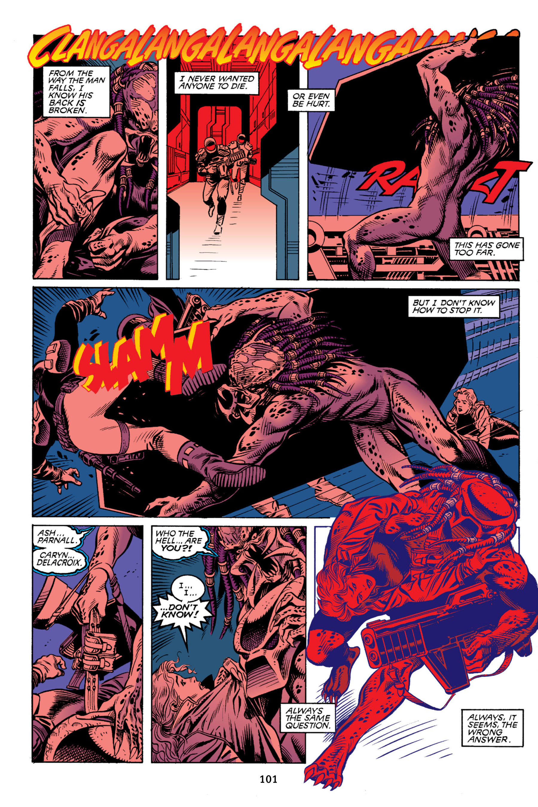 Read online Aliens vs. Predator Omnibus comic -  Issue # _TPB 2 Part 1 - 100