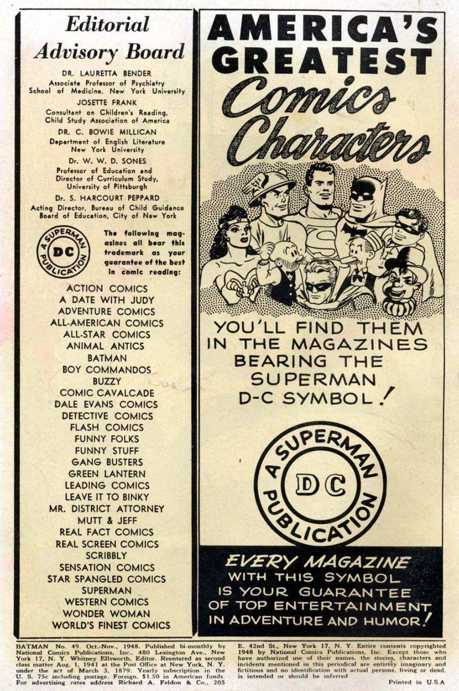Read online Batman (1940) comic -  Issue #49 - 2