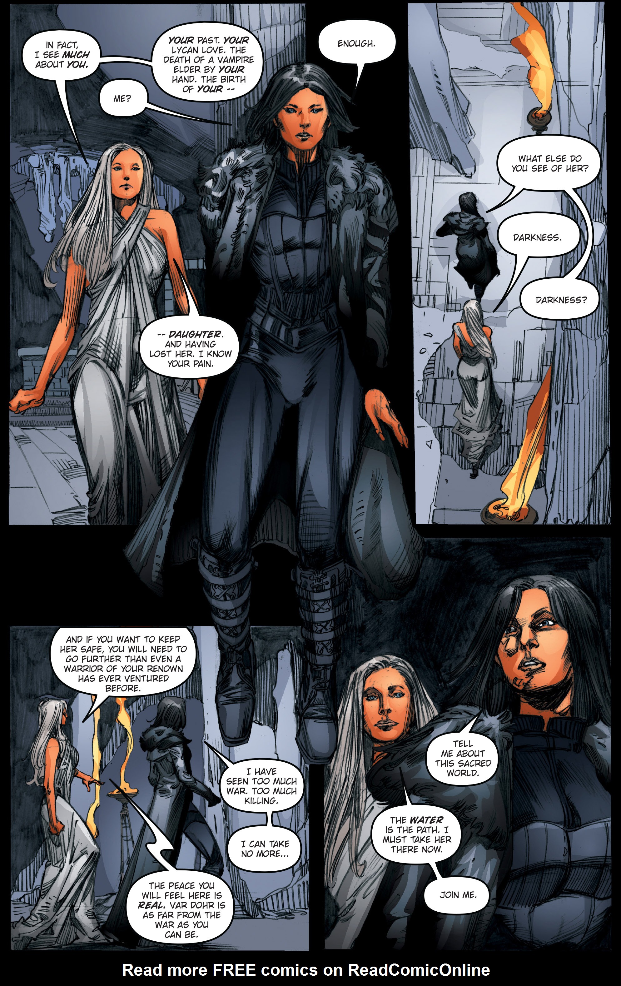 Read online Underworld: Blood Wars comic -  Issue # Full - 41