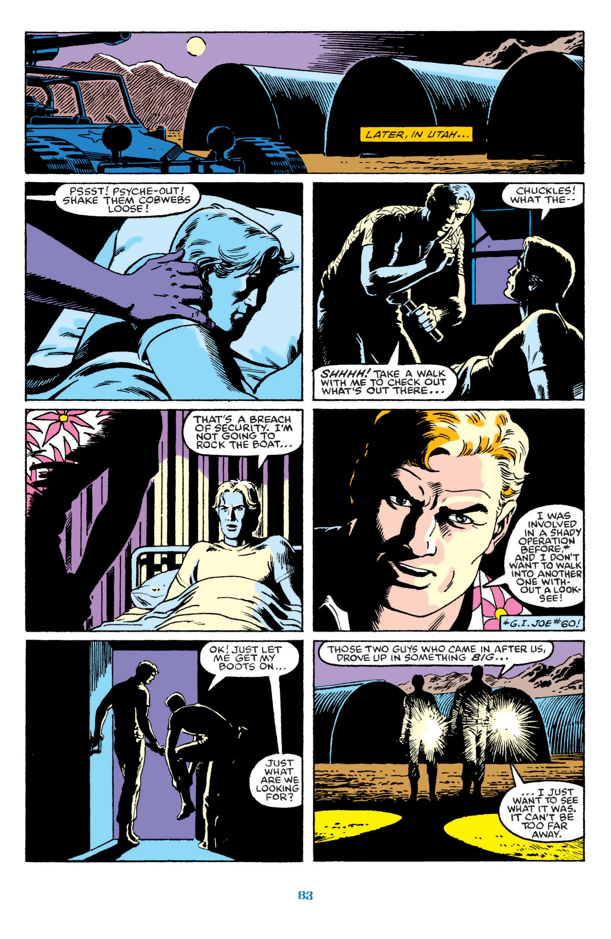 Read online Classic G.I. Joe comic -  Issue # TPB 7 (Part 1) - 84