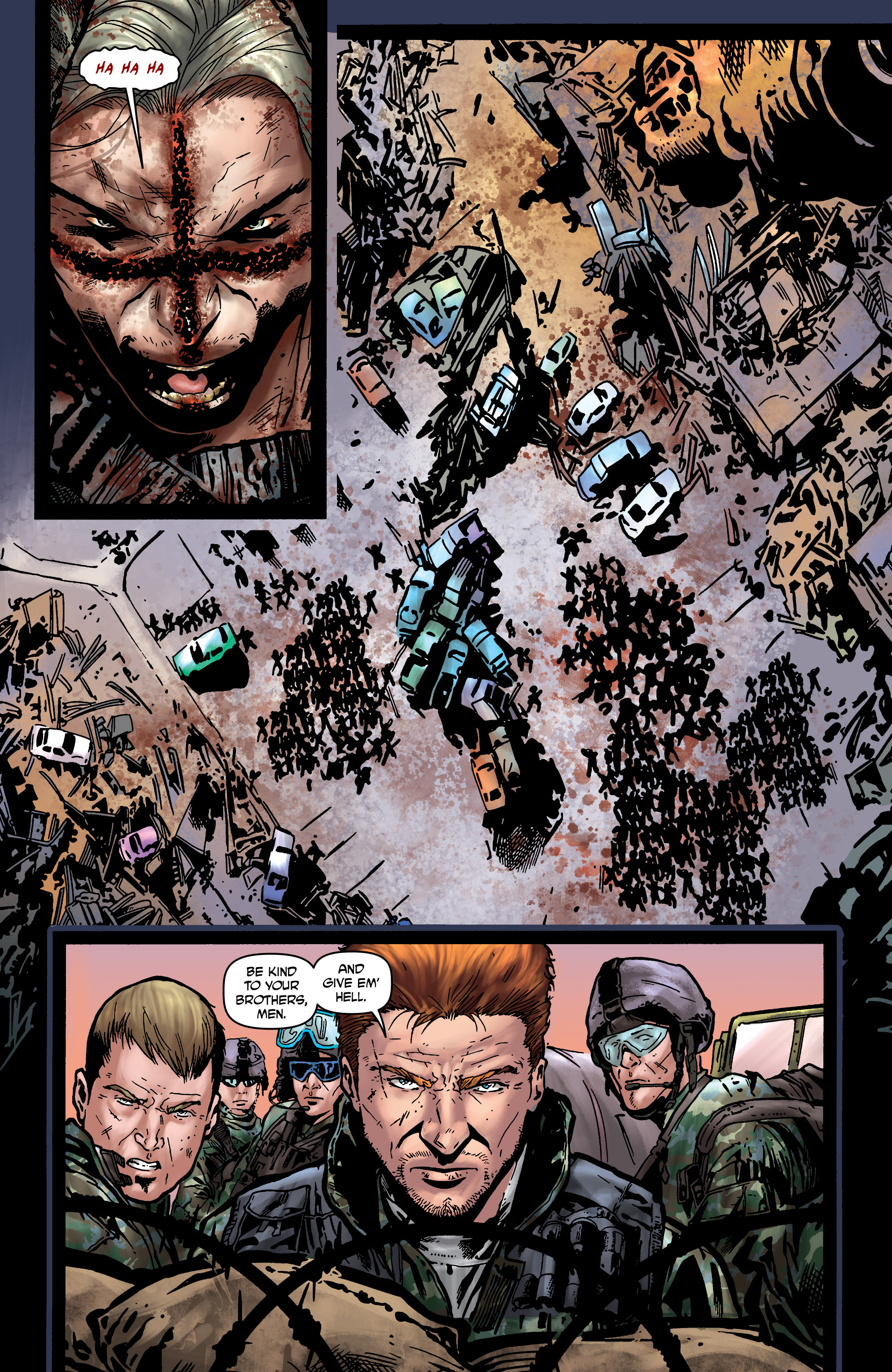Read online Crossed: Badlands comic -  Issue #69 - 23