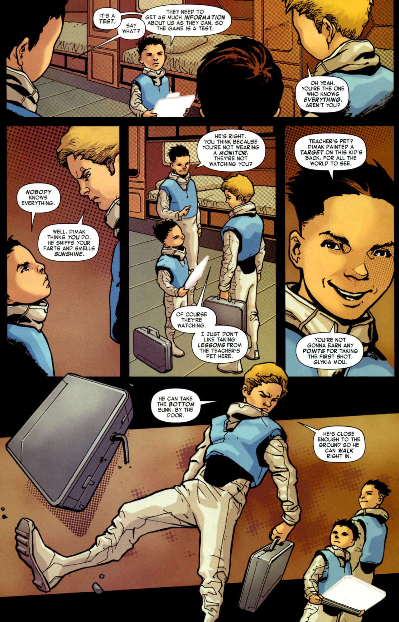 Read online Ender's Shadow: Battle School comic -  Issue #3 - 9