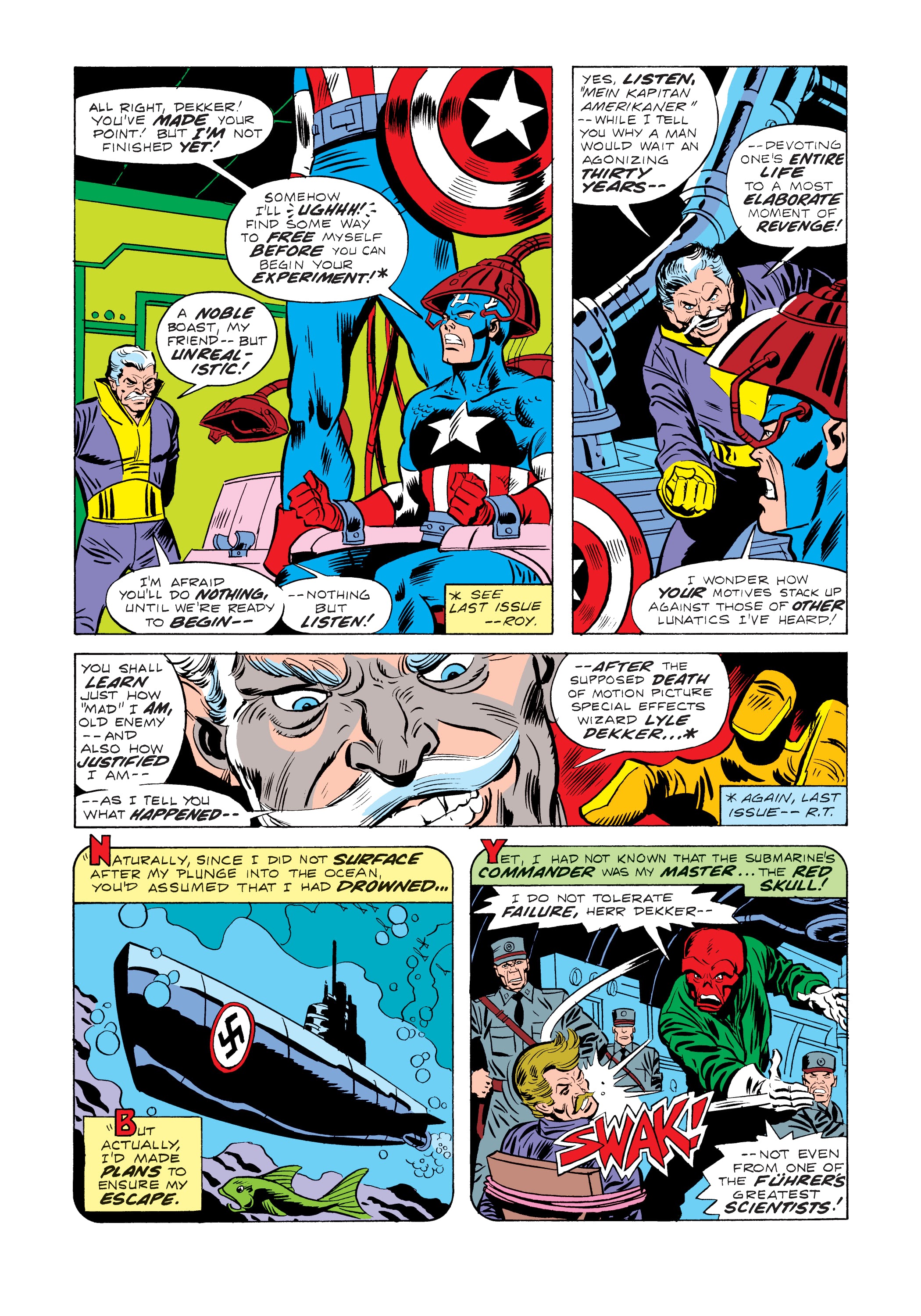 Read online Marvel Masterworks: Captain America comic -  Issue # TPB 12 (Part 1) - 82