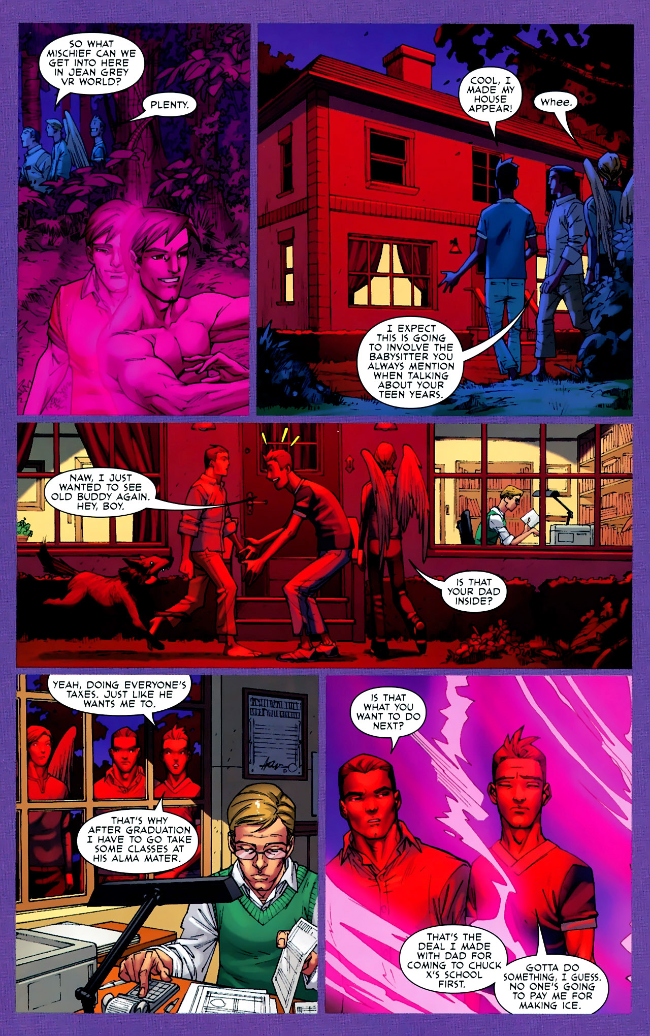 Read online X-Men: First Class Finals comic -  Issue #1 - 8