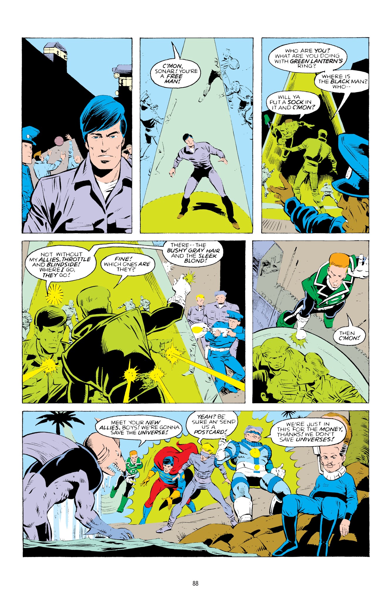 Read online Green Lantern: Sector 2814 comic -  Issue # TPB 3 - 88