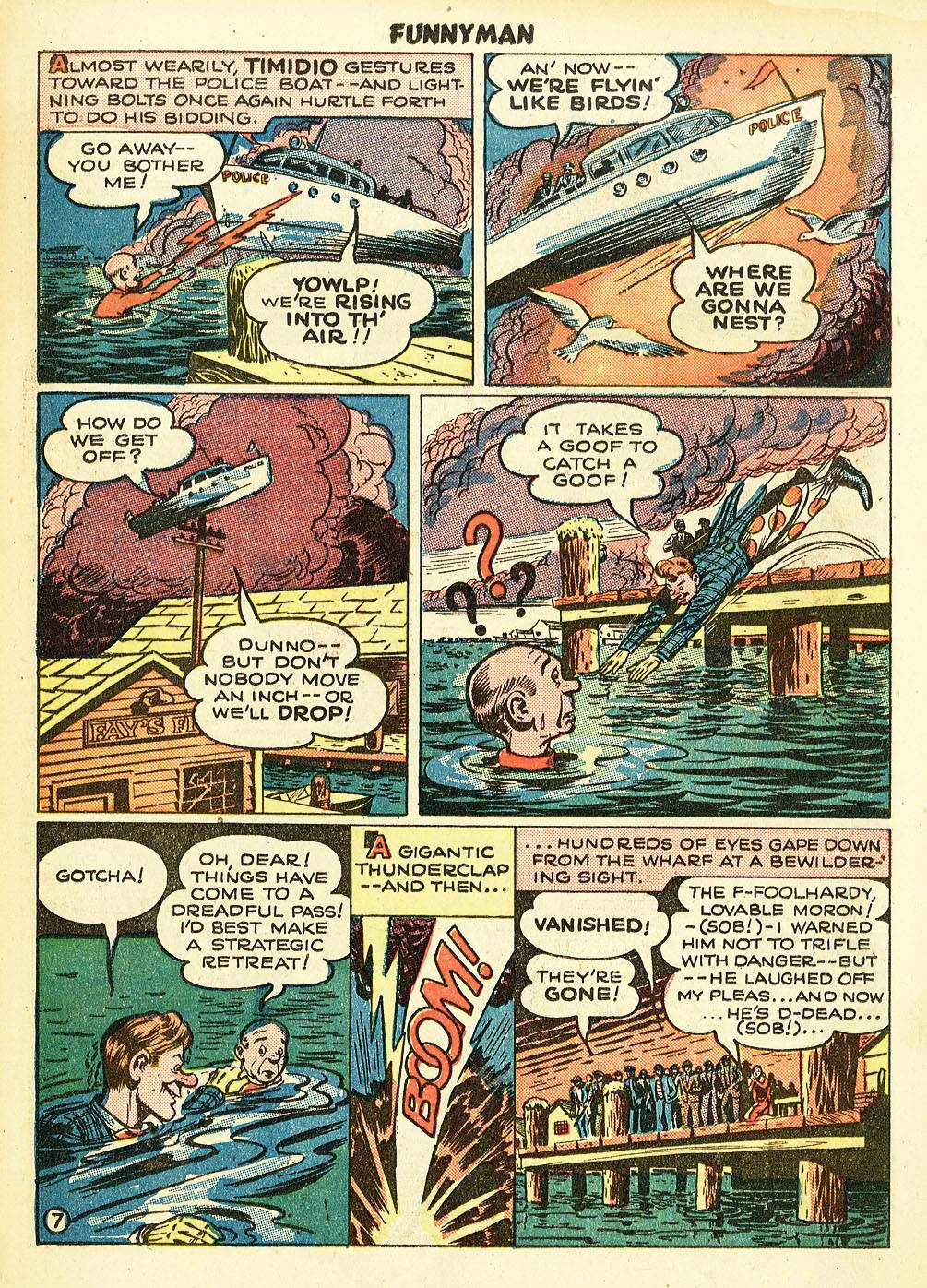 Read online Funnyman comic -  Issue #3 - 9