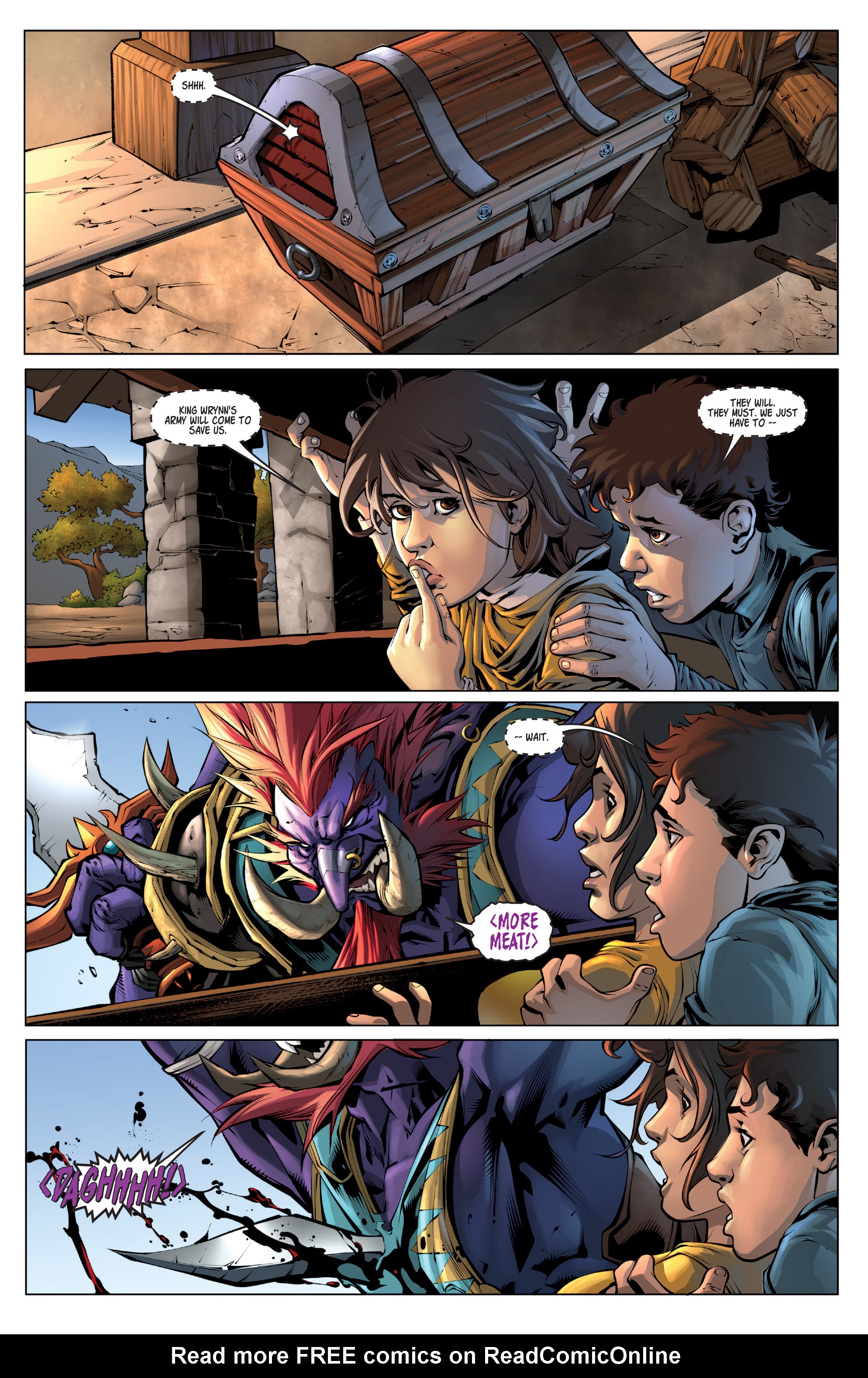 Read online Warcraft: Bonds of Brotherhood comic -  Issue # Full - 5