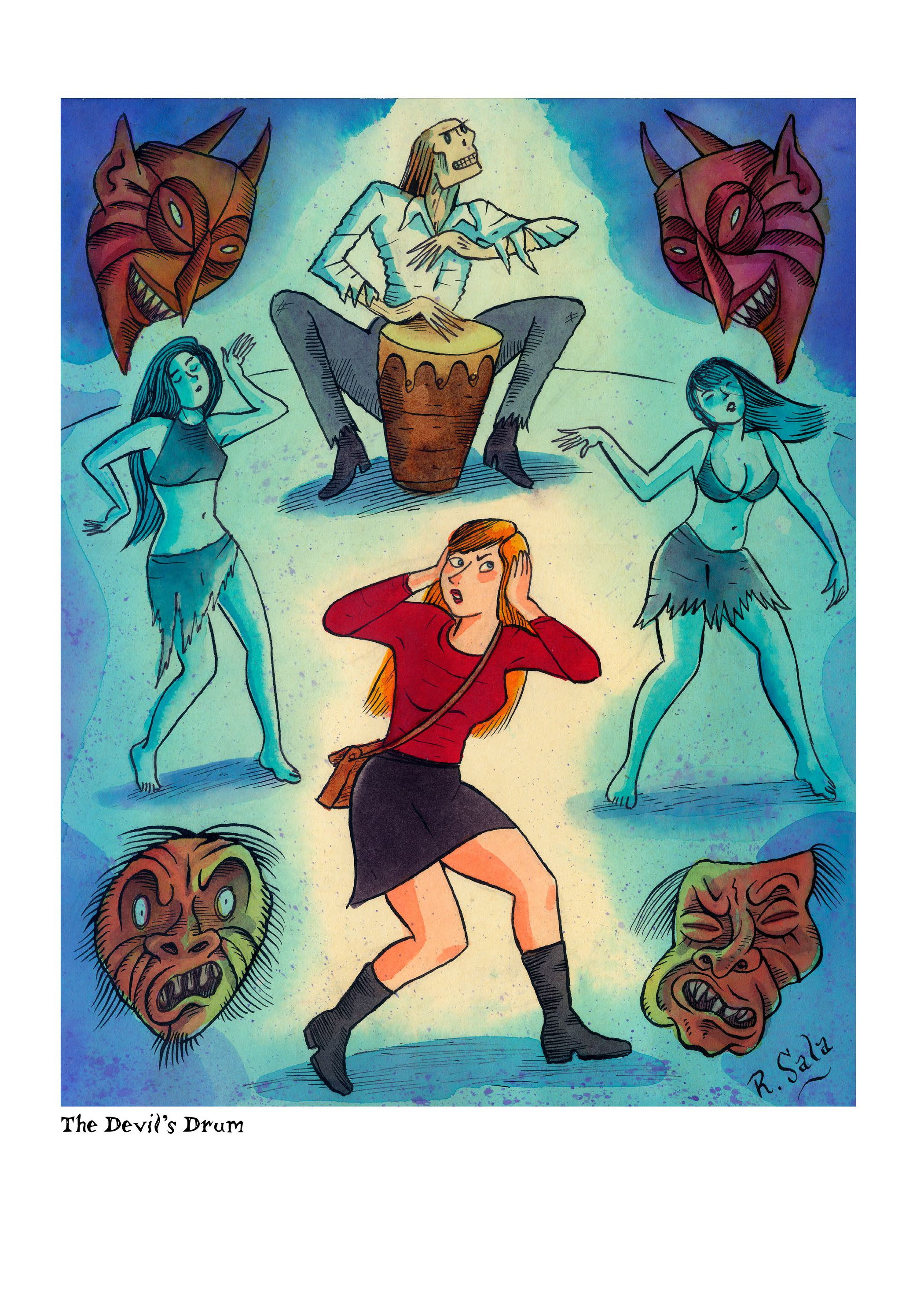 Read online Violenzia and Other Deadly Amusements comic -  Issue # TPB - 87