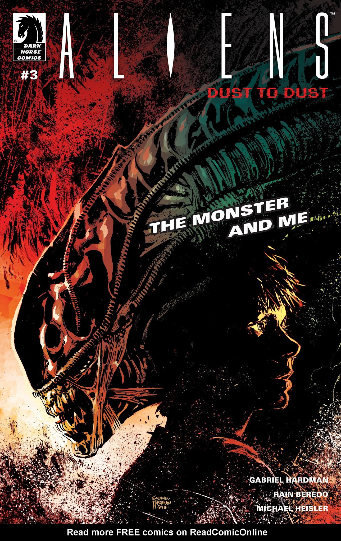 Read online Aliens: Dust To Dust comic -  Issue #3 - 1