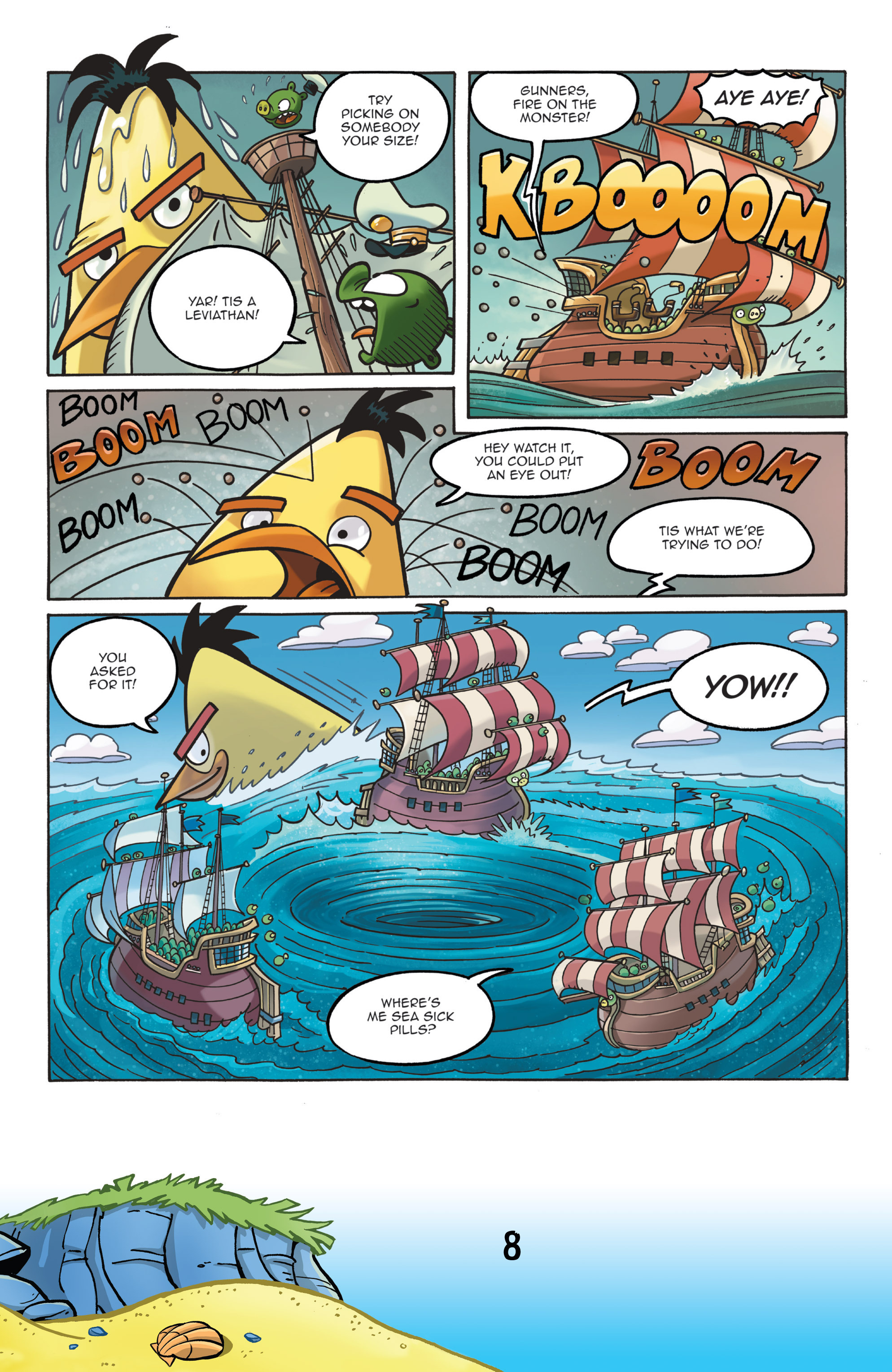 Read online Angry Birds Comics (2016) comic -  Issue #7 - 10