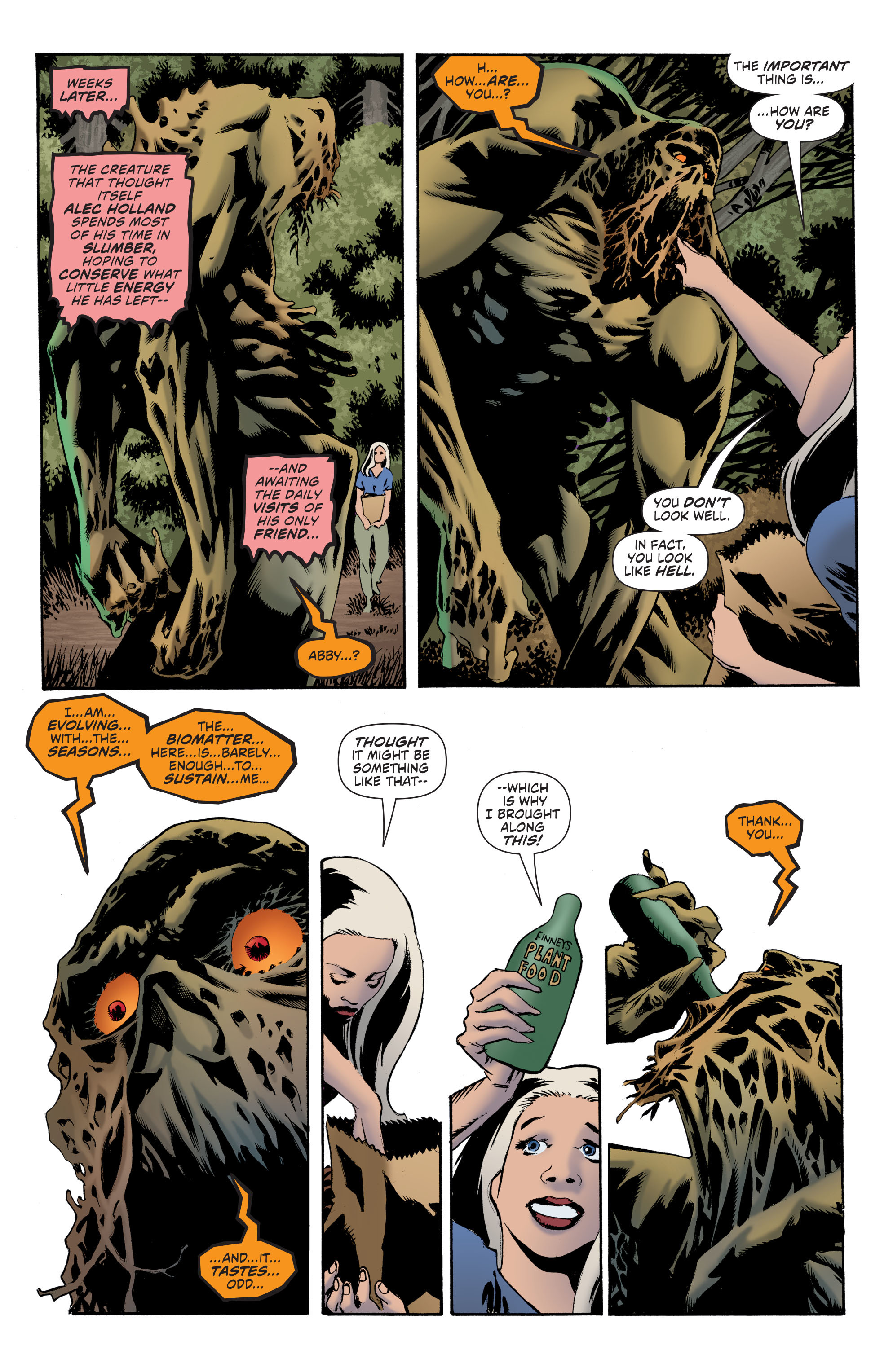 Read online Convergence Swamp Thing comic -  Issue #1 - 17