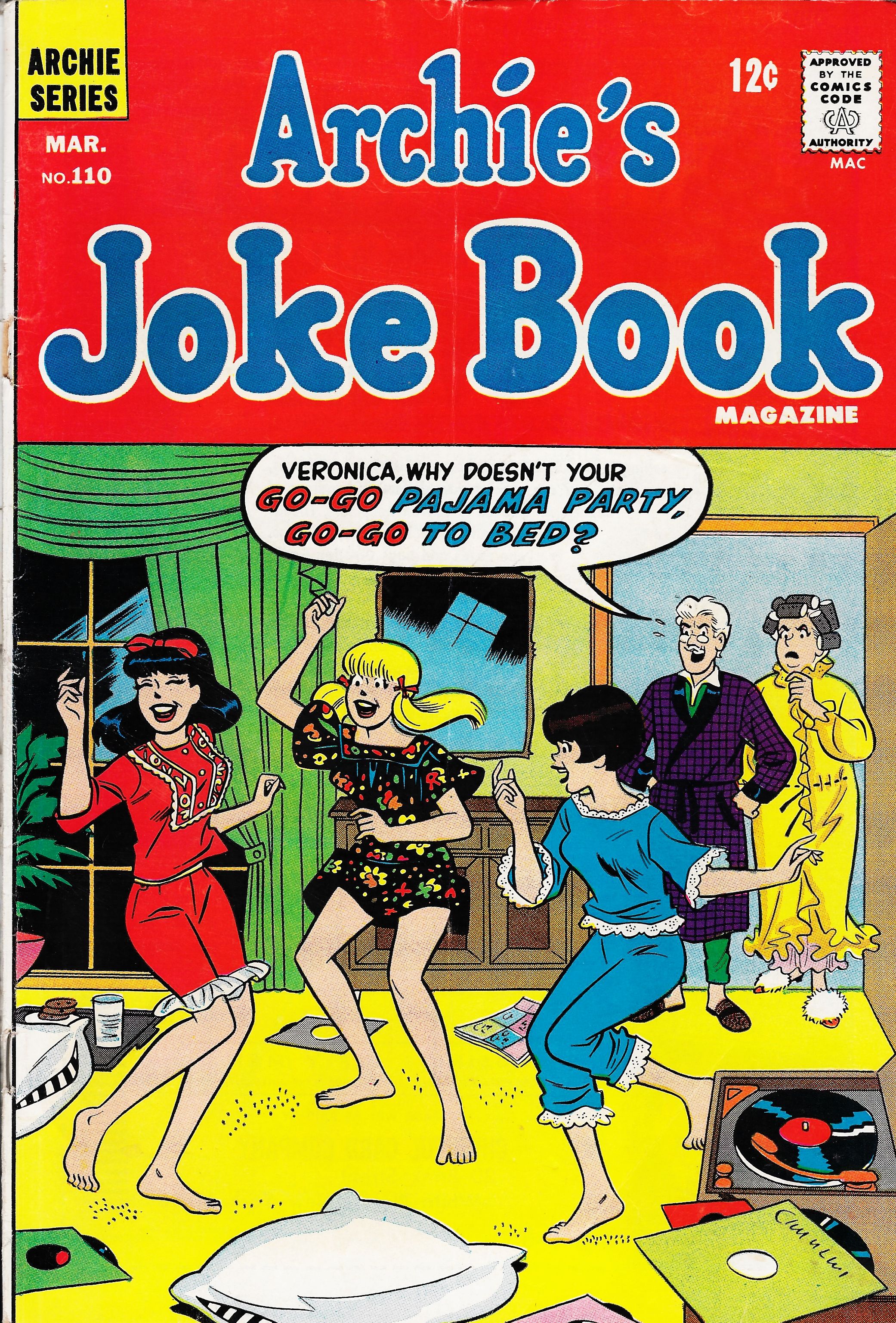 Read online Archie's Joke Book Magazine comic -  Issue #110 - 1