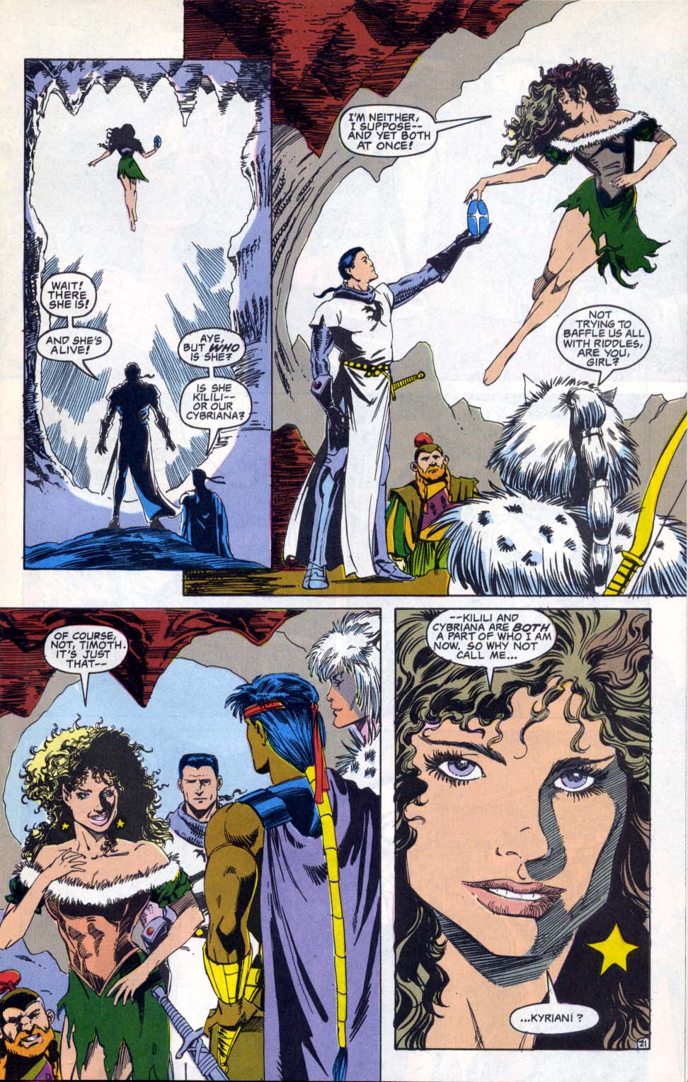 Read online Advanced Dungeons & Dragons comic -  Issue #4 - 21
