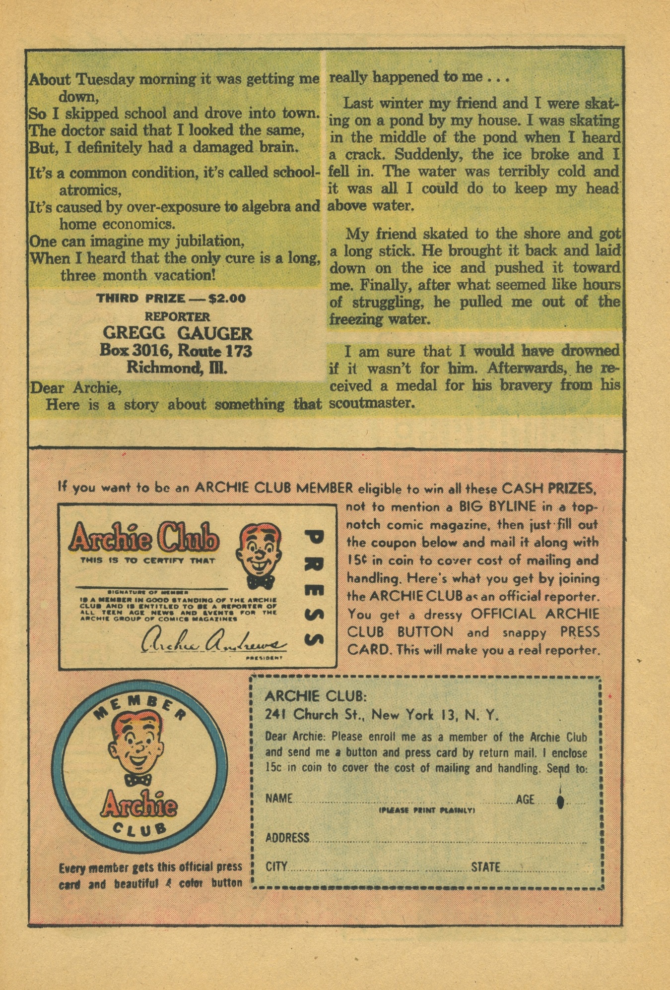 Read online Pep Comics comic -  Issue #176 - 27