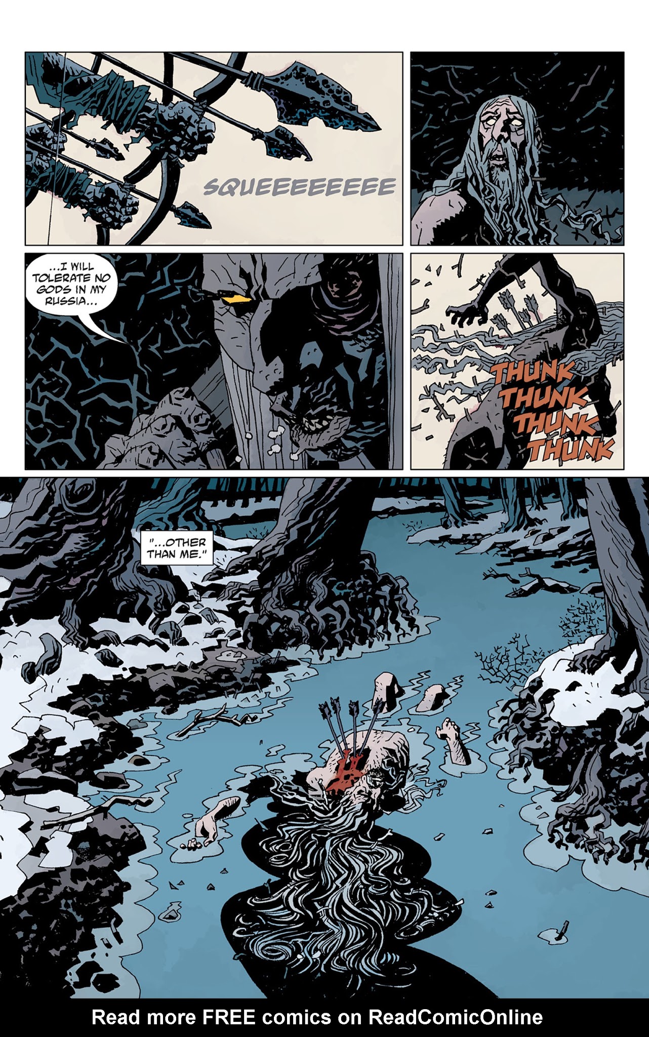 Read online Hellboy: Darkness Calls comic -  Issue # TPB - 85