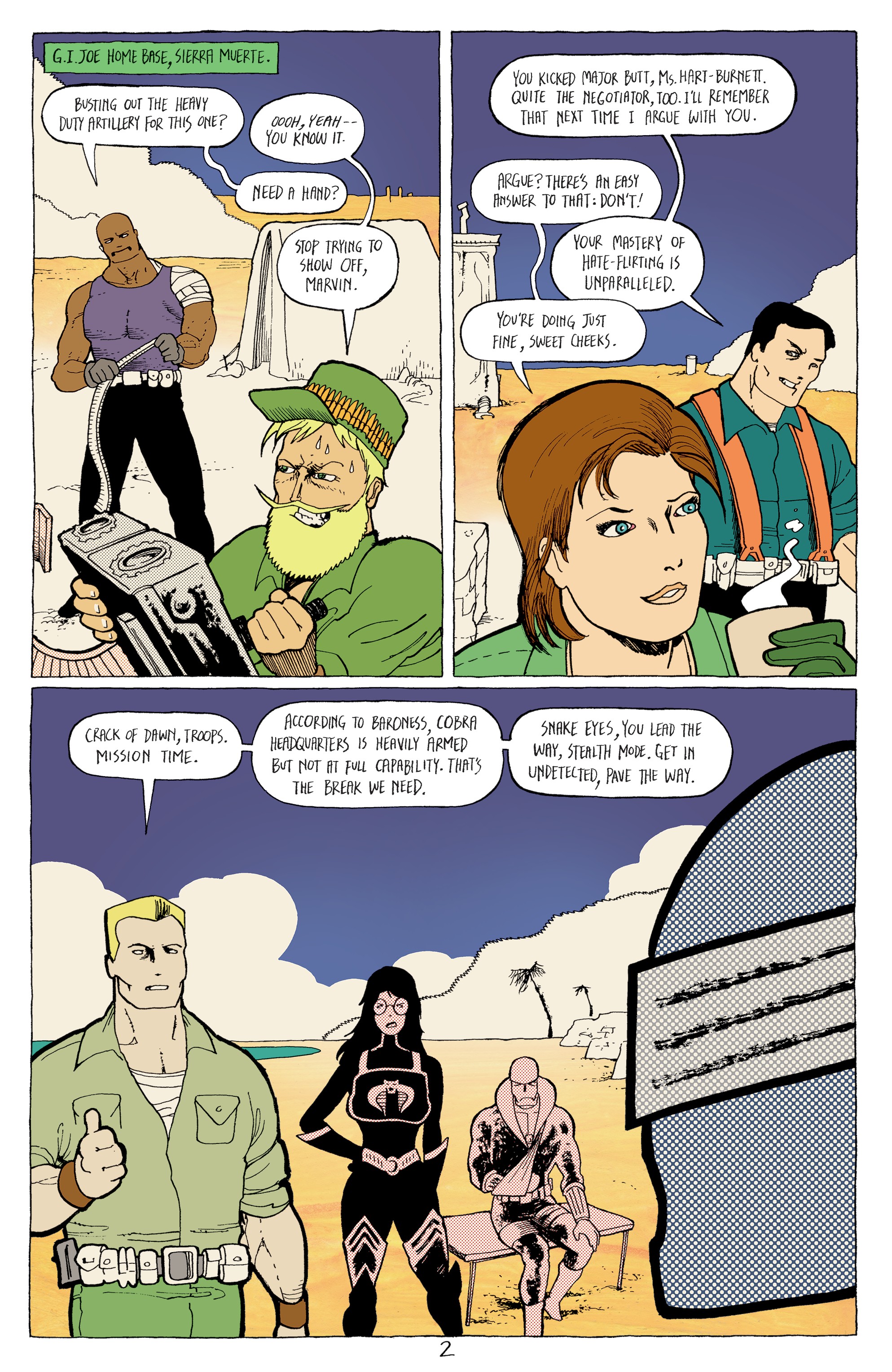 Read online G.I. Joe: Sierra Muerte comic -  Issue #3 - 4