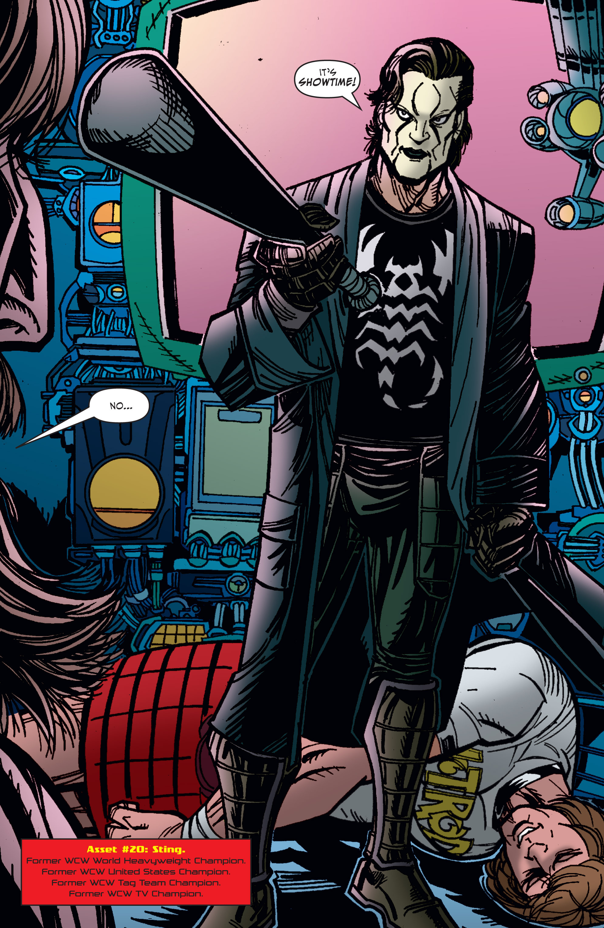 Read online WWE Superstars comic -  Issue #11 - 22