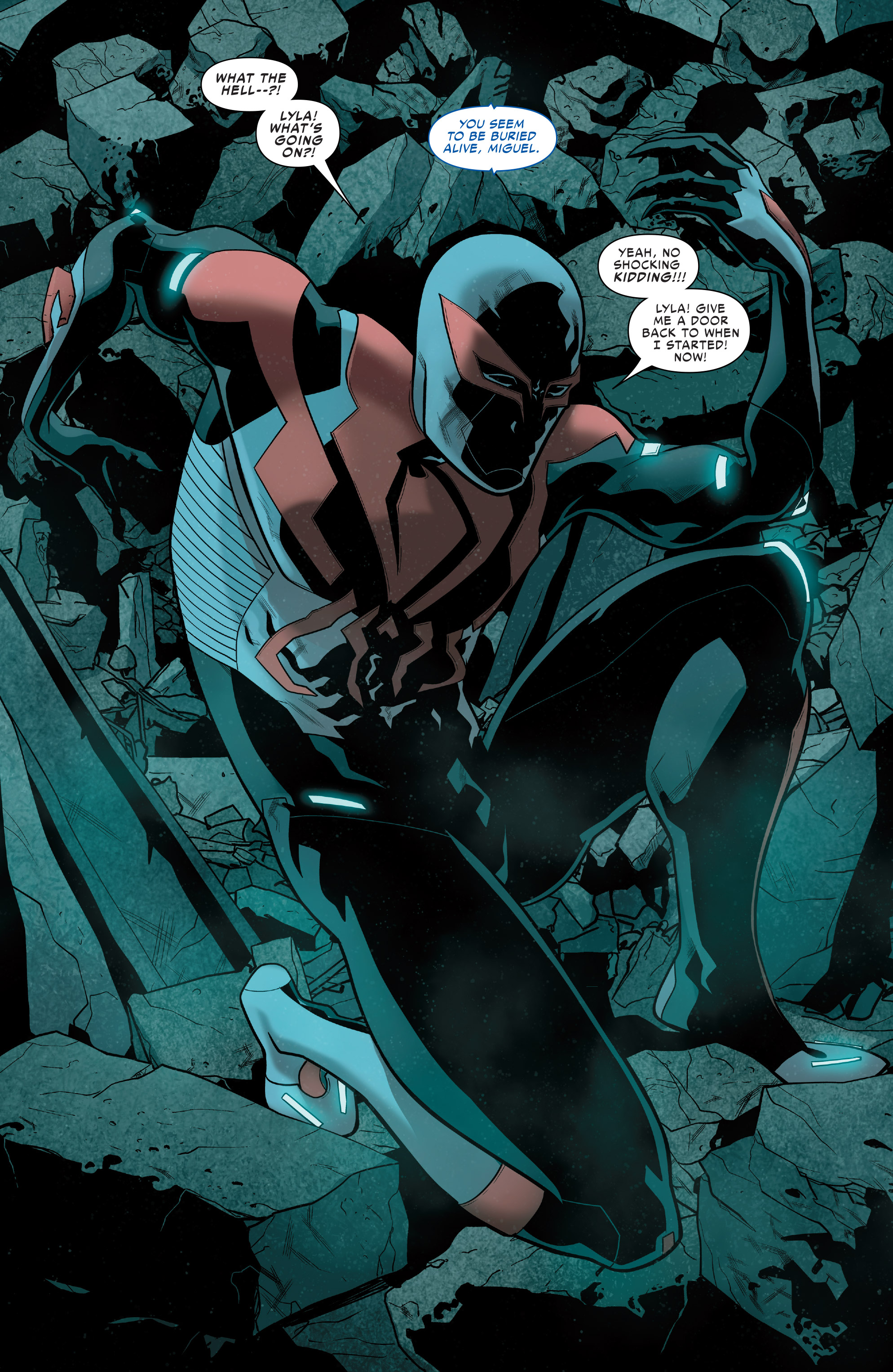 Read online Spider-Man 2099 (2015) comic -  Issue #23 - 6
