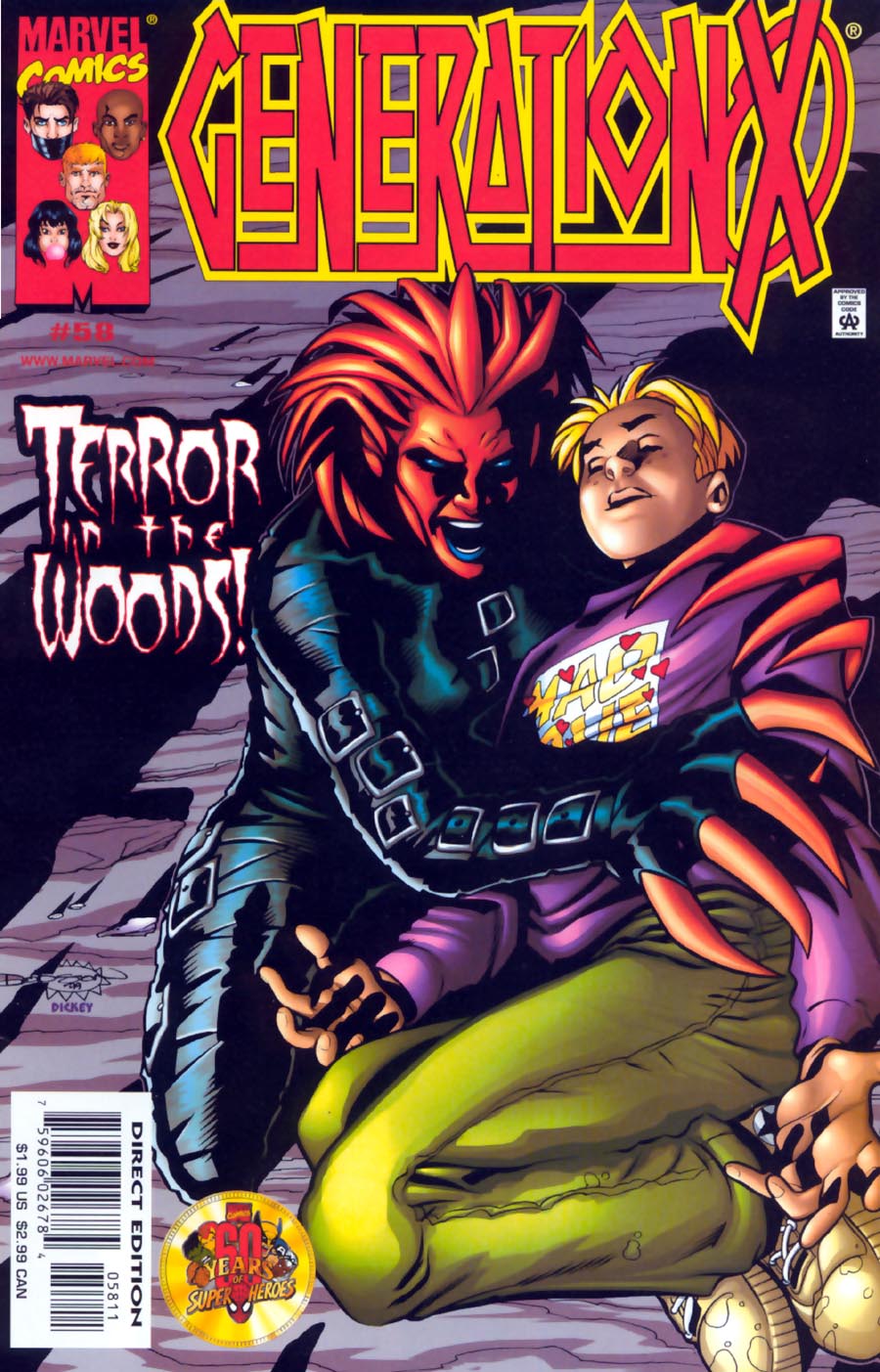 Read online Generation X comic -  Issue #58 - 1