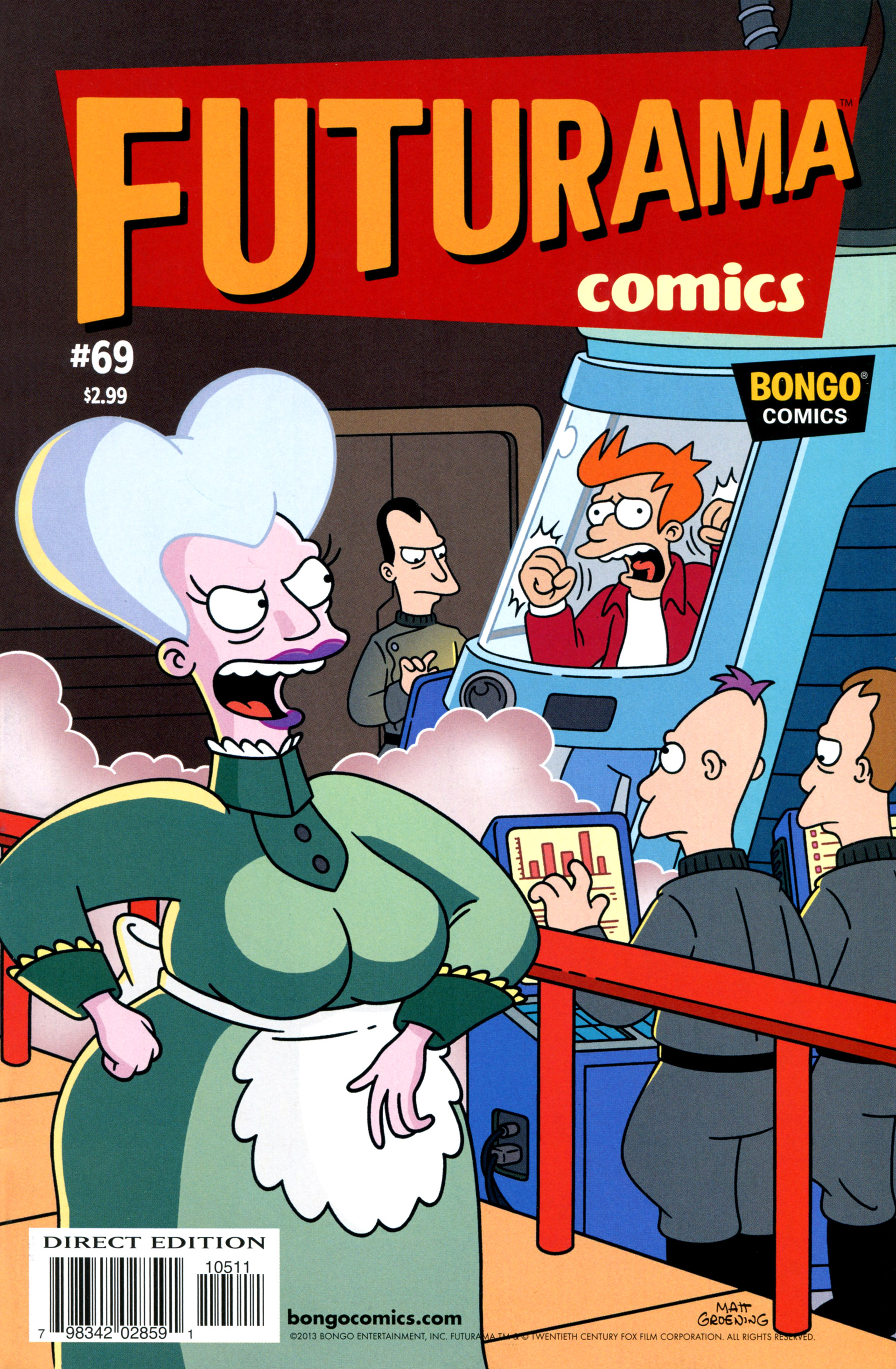 Read online Futurama Comics comic -  Issue #69 - 1