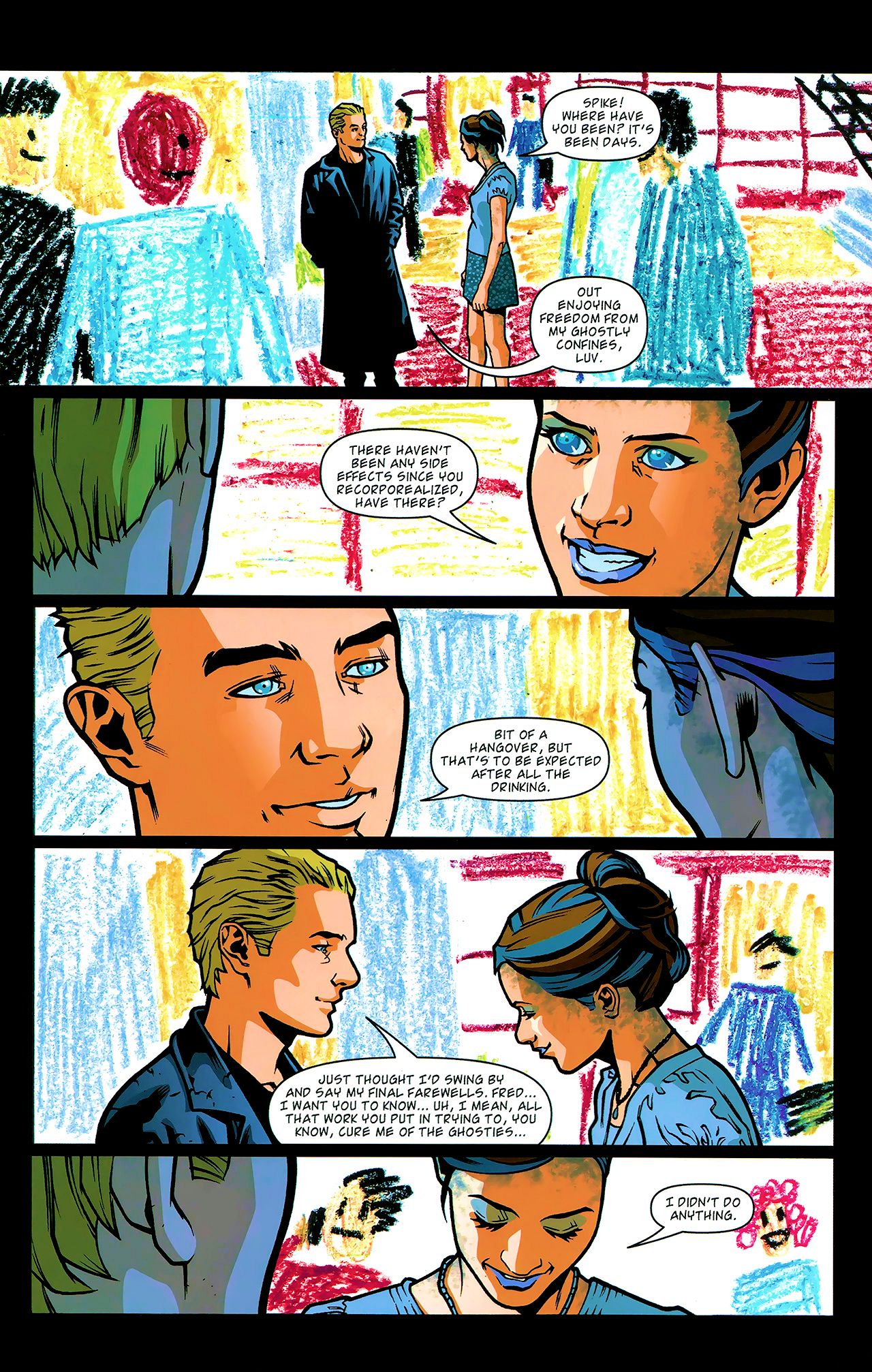 Read online Angel: Illyria: Haunted comic -  Issue #1 - 19