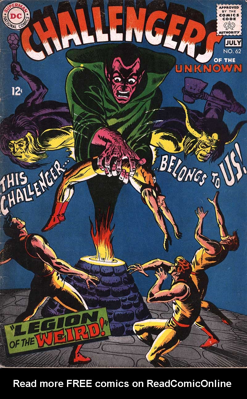 Read online Challengers of the Unknown (1958) comic -  Issue #62 - 1