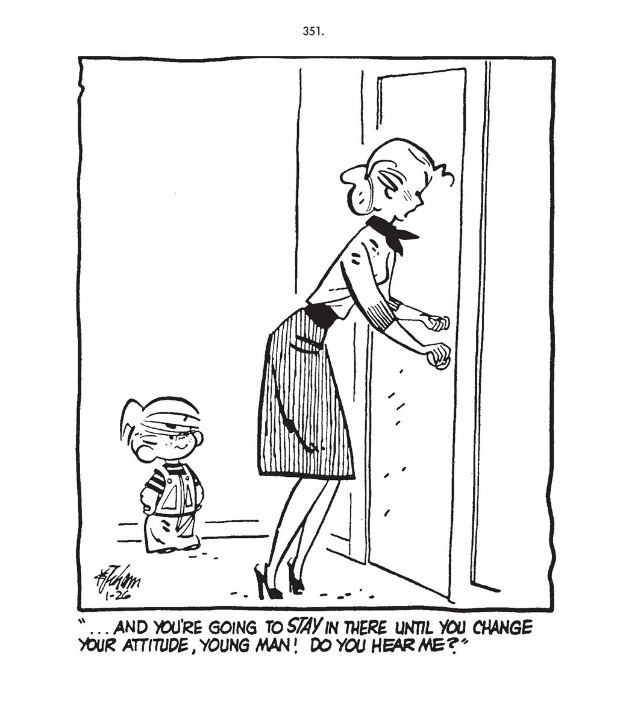 Read online Hank Ketcham's Complete Dennis the Menace comic -  Issue # TPB 2 (Part 4) - 76