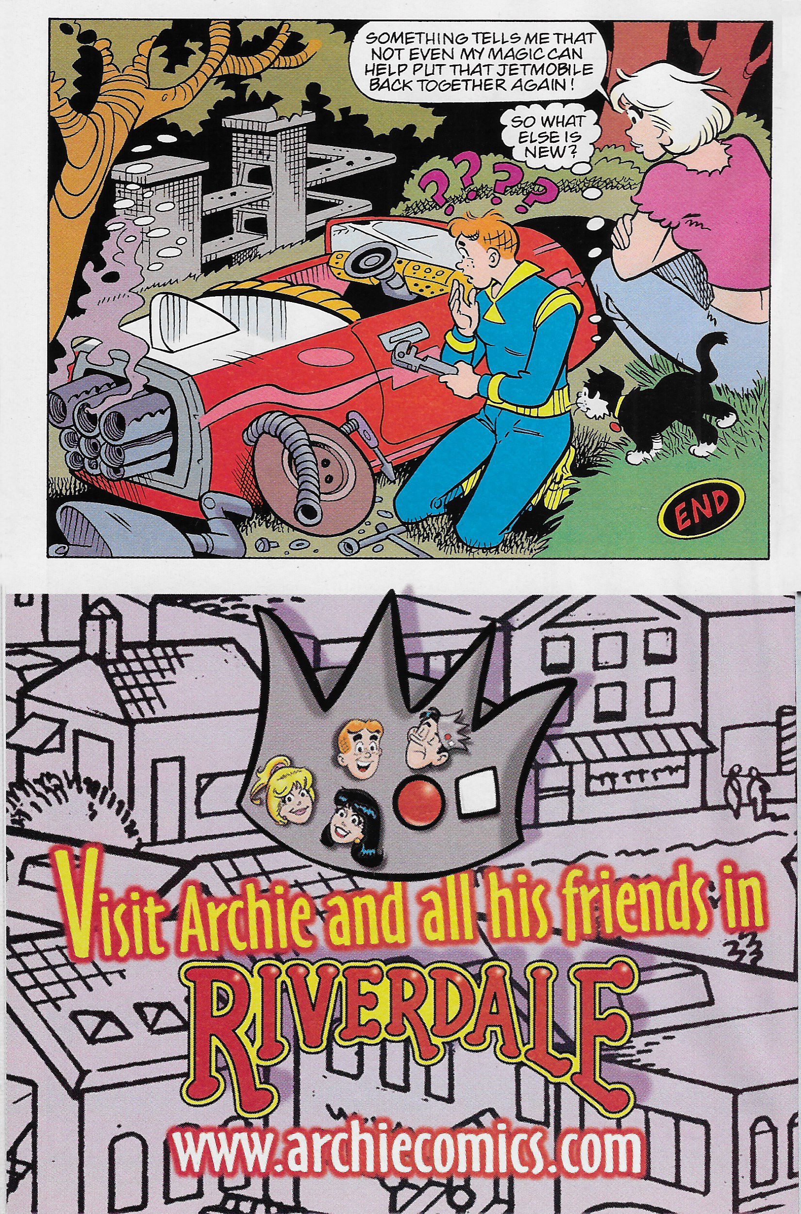 Read online Archie & Friends A Timely Tale comic -  Issue # Full - 14