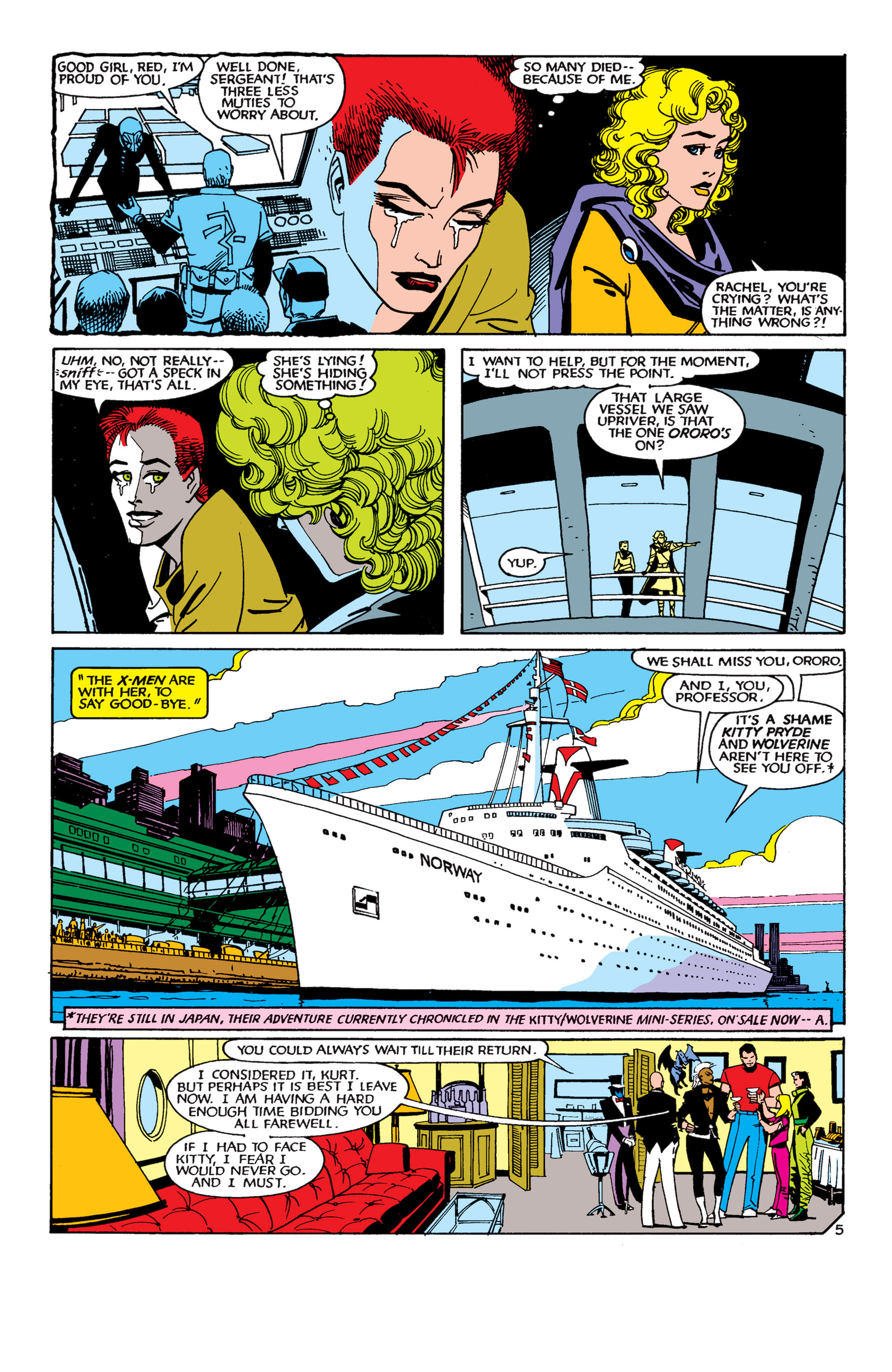 Read online Uncanny X-Men (1963) comic -  Issue #189 - 5