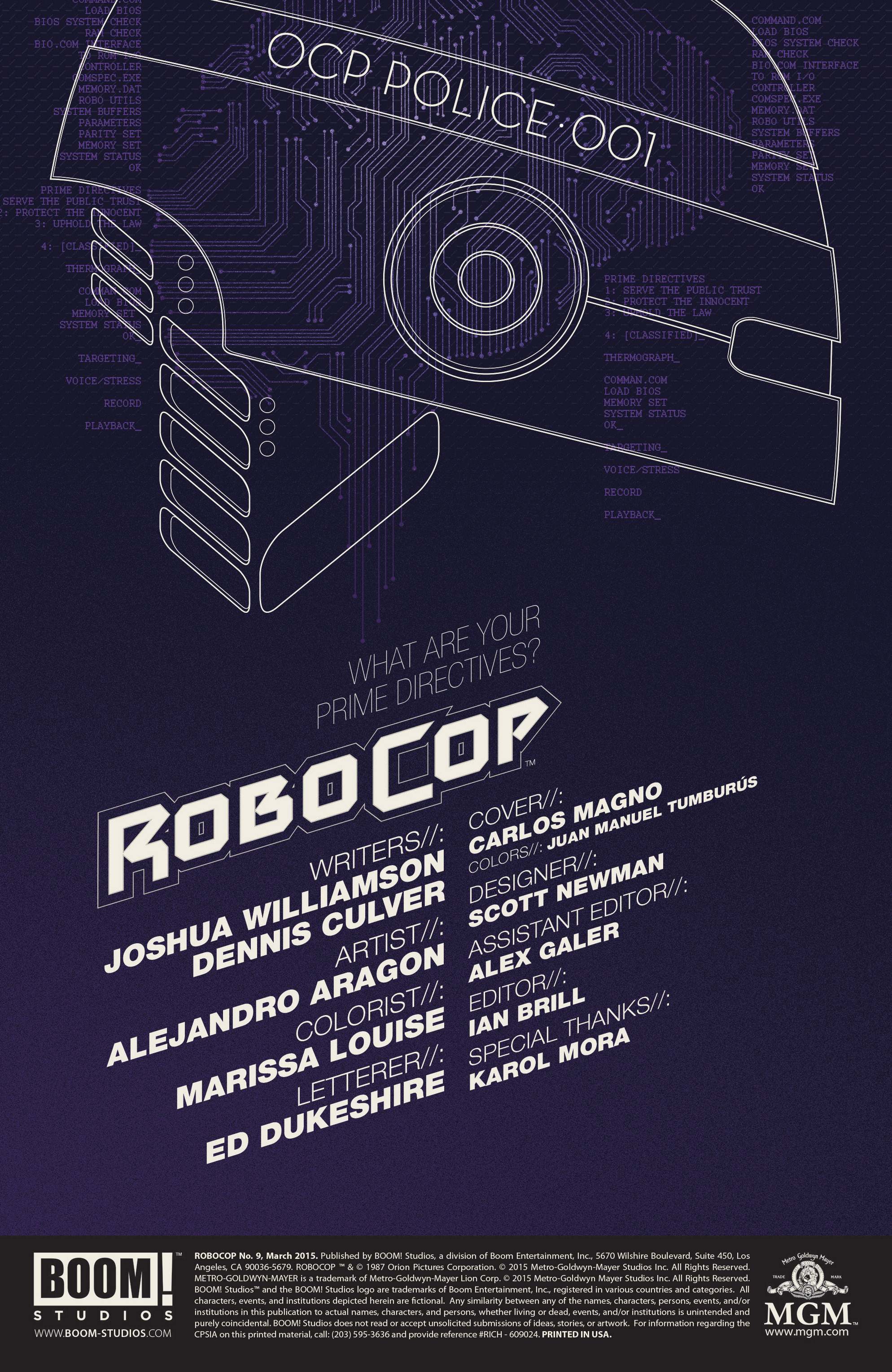 Read online RoboCop (2014) comic -  Issue #9 - 2