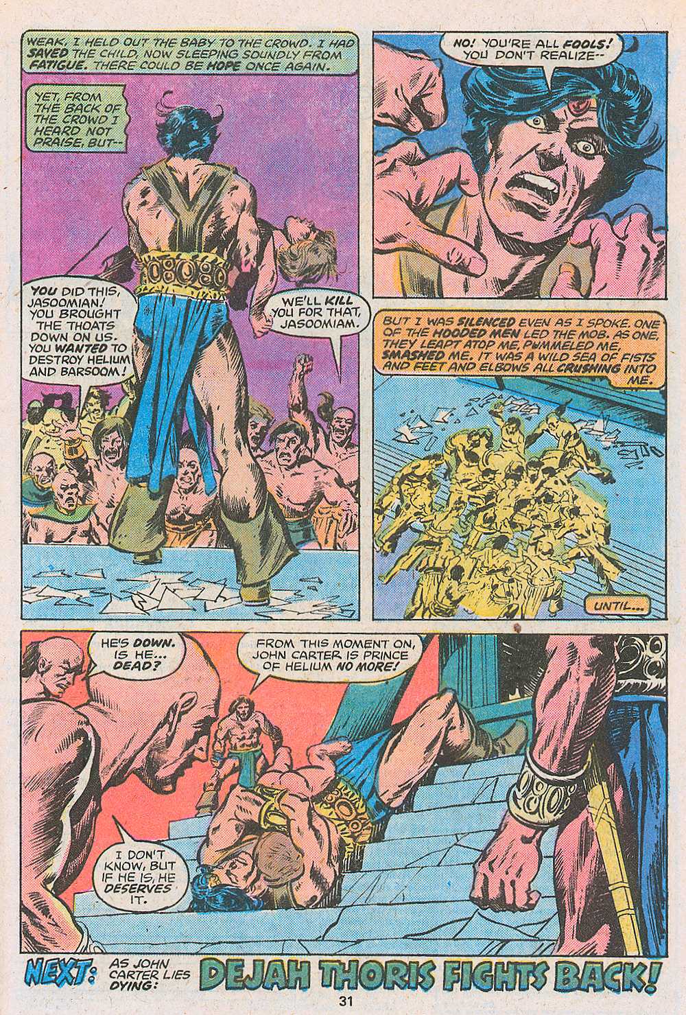 Read online John Carter Warlord of Mars comic -  Issue #6 - 33