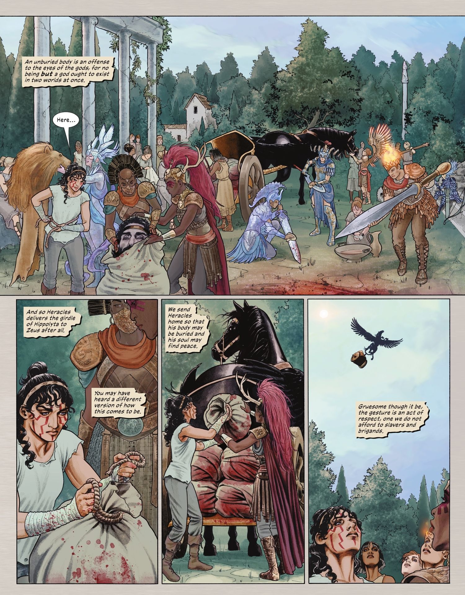 Read online Wonder Woman Historia: The Amazons comic -  Issue #3 - 20