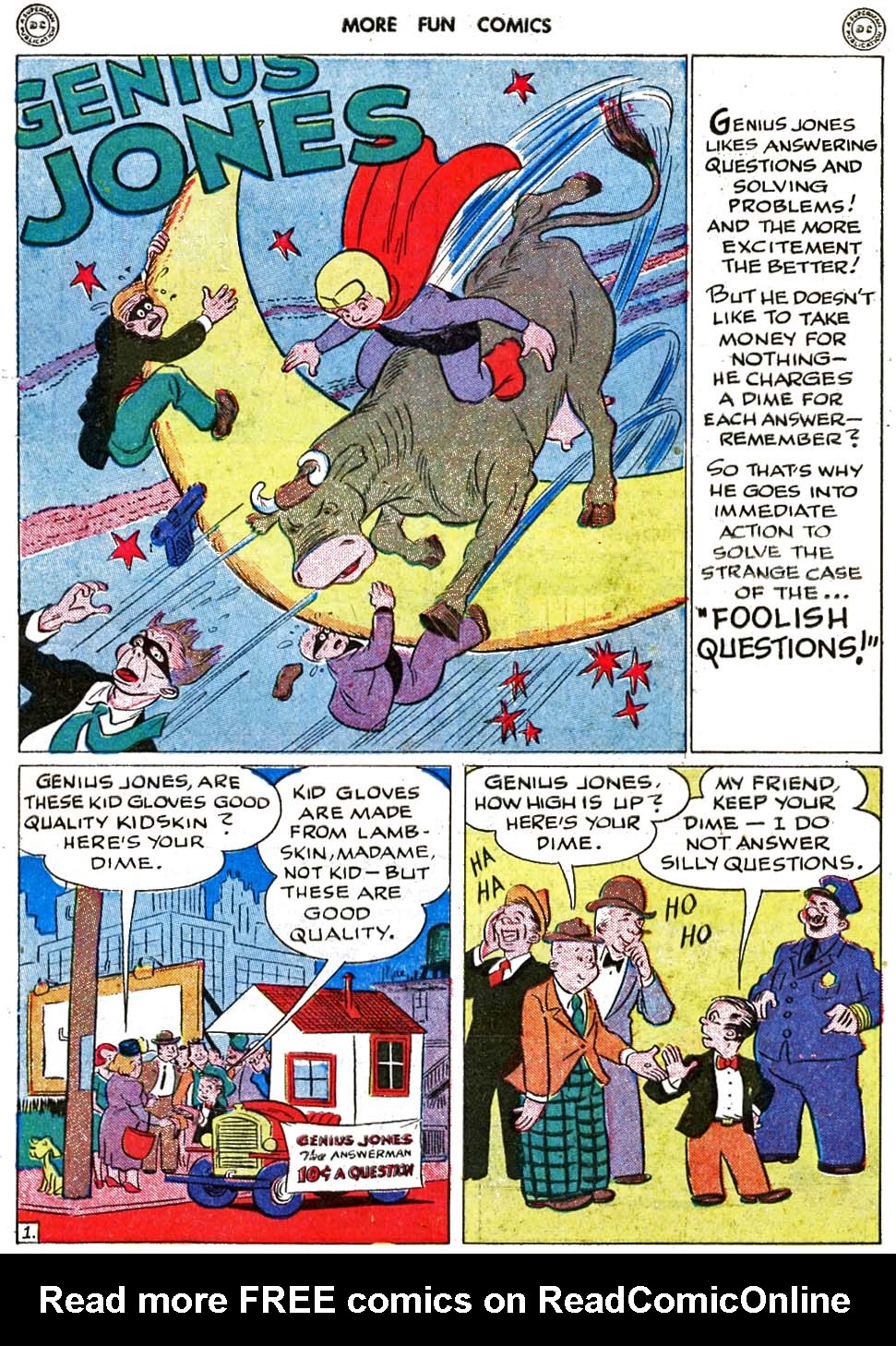 Read online More Fun Comics comic -  Issue #115 - 56