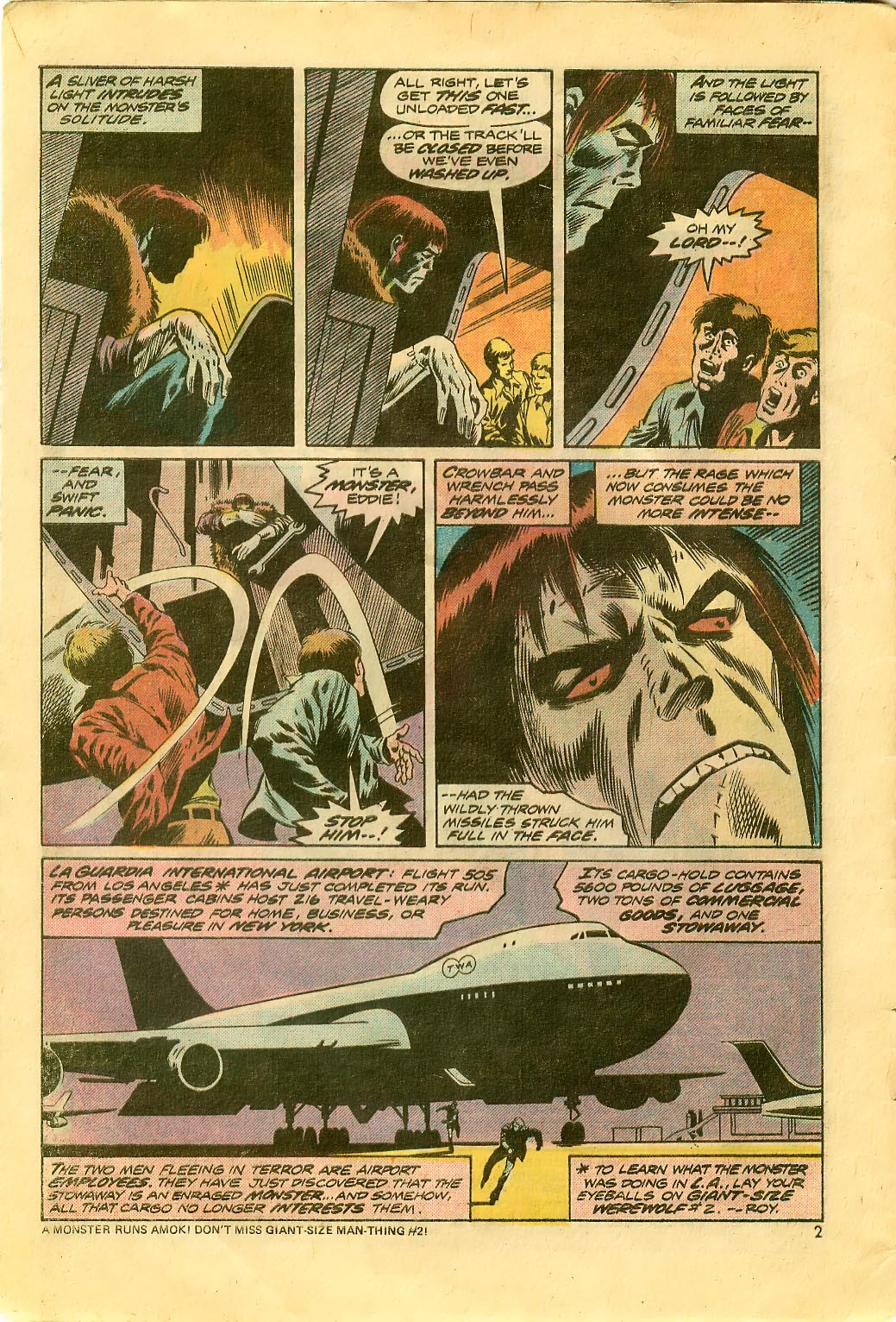 Read online Frankenstein (1973) comic -  Issue #13 - 3