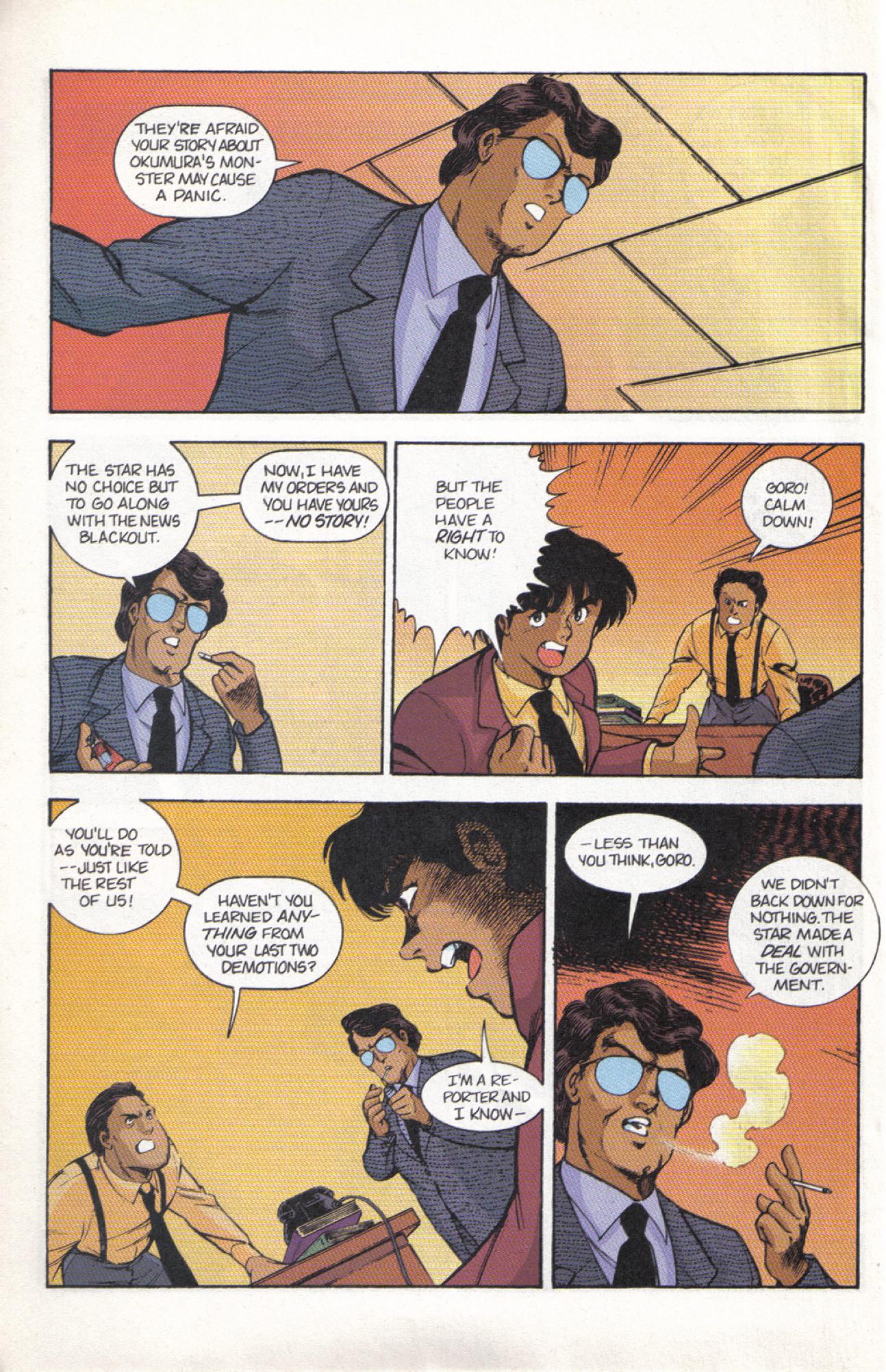 Read online Dark Horse Classics: Terror of Godzilla comic -  Issue #2 - 8